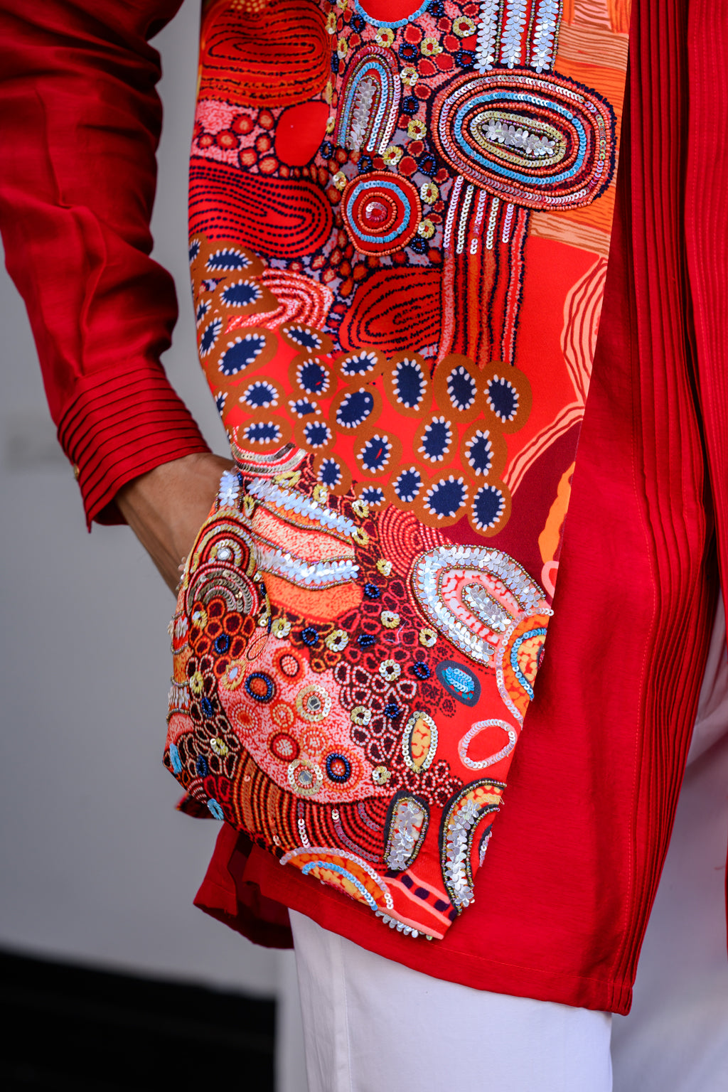 DAWN H HALF JACKET PAIRED SET