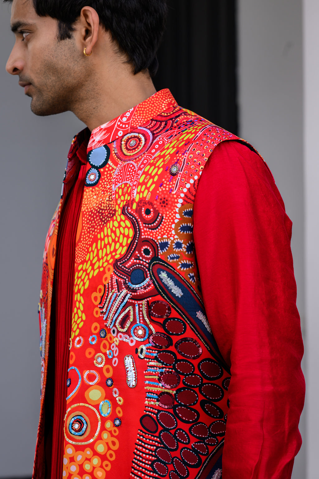 DAWN H HALF JACKET PAIRED SET