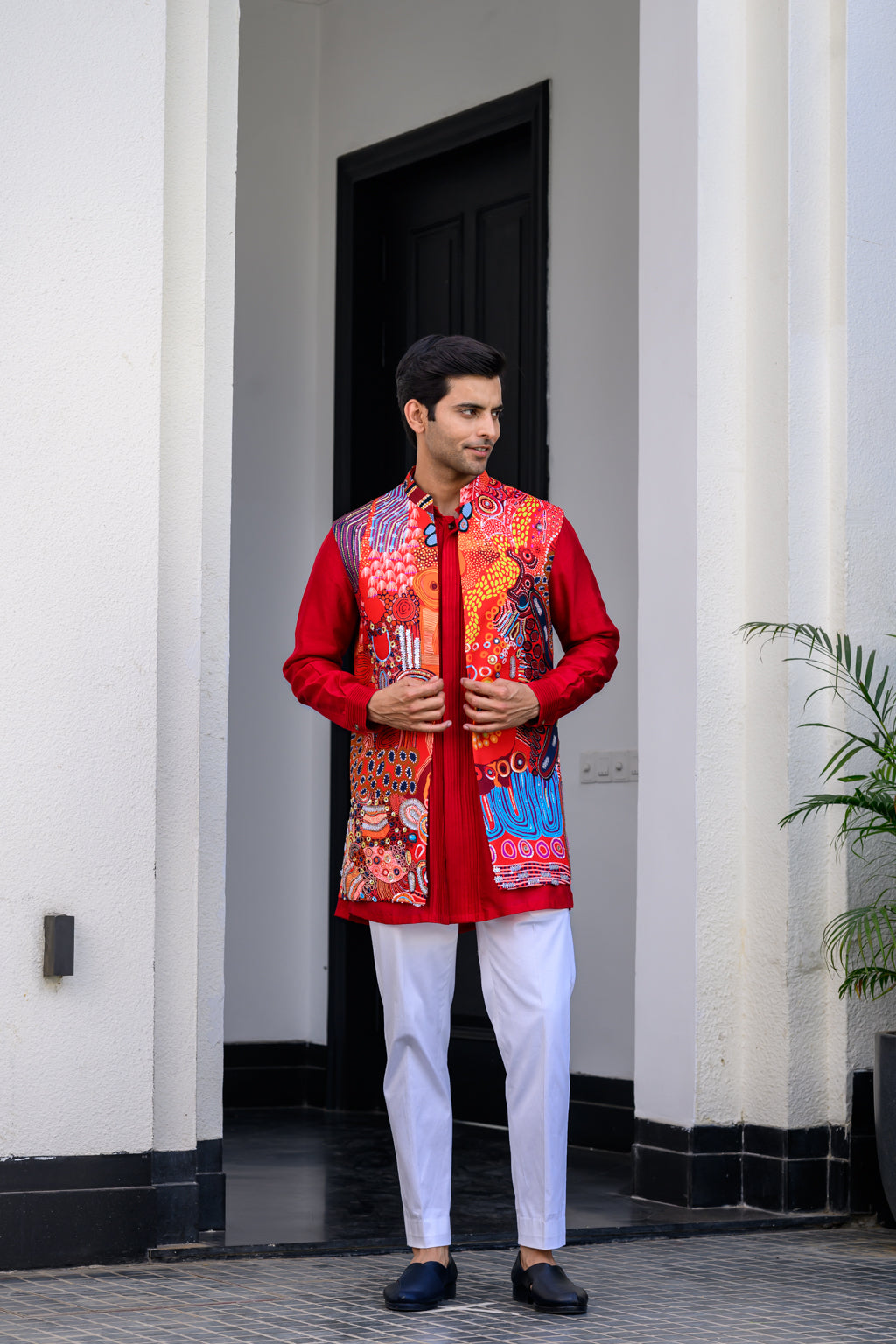 DAWN H HALF JACKET PAIRED SET