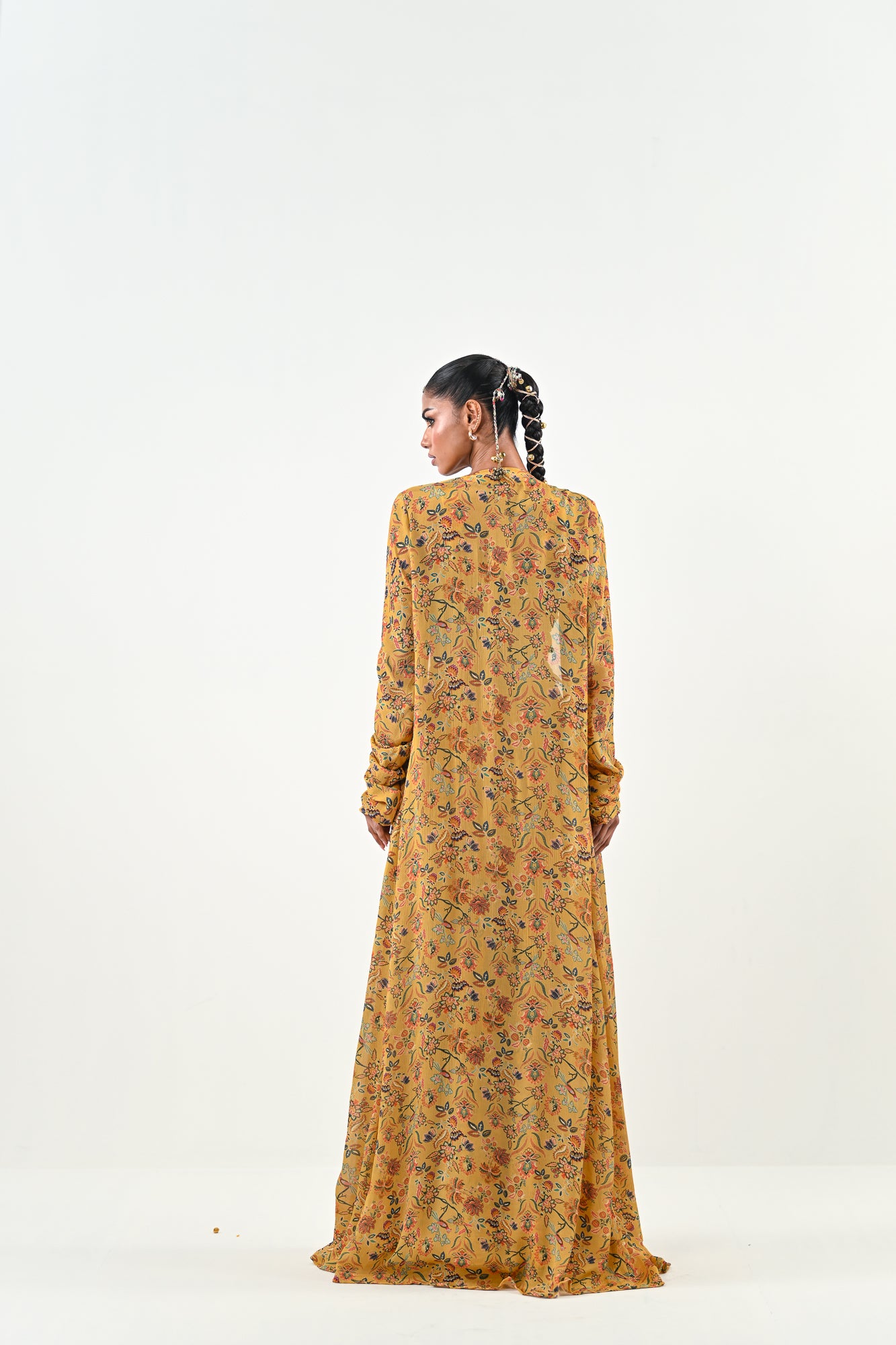 M FLARED PANT EMBROIDERED JACKET SET