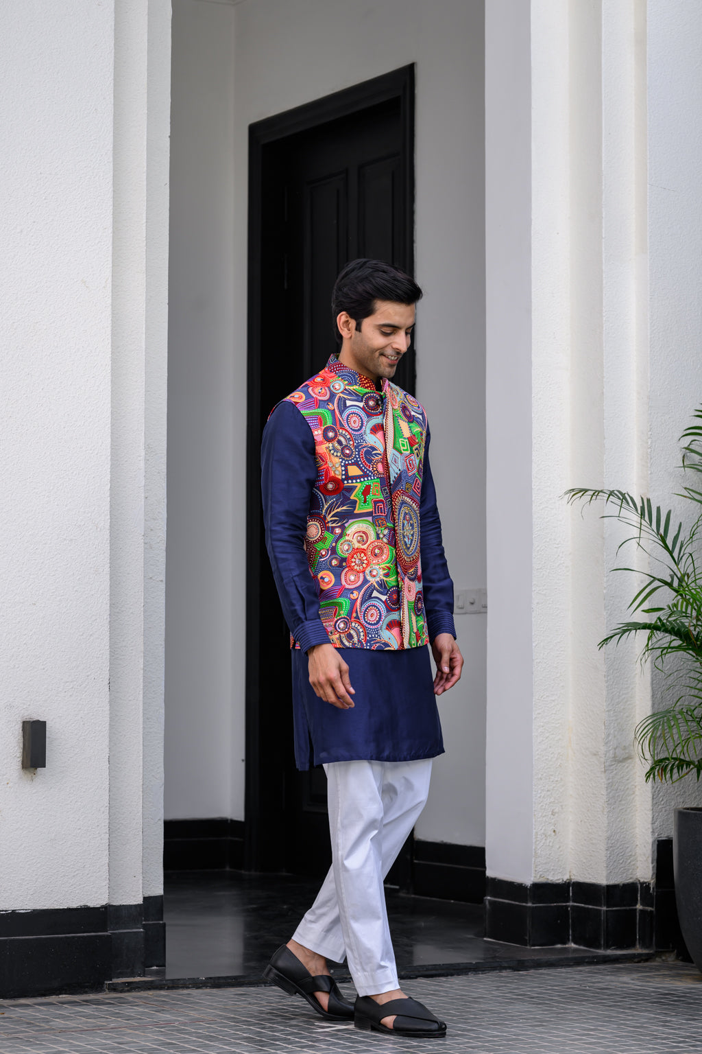 IRIS HIGHLIGHT BUNDI KURTA SET