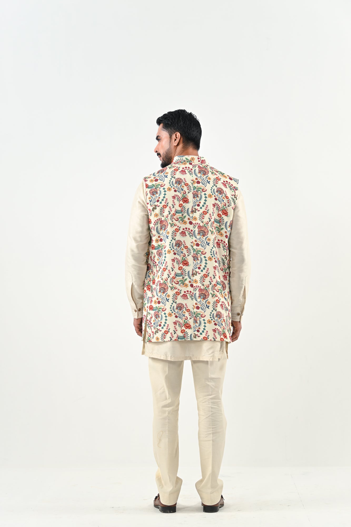 IB HIGHLIGHTED HALF JACKET SET