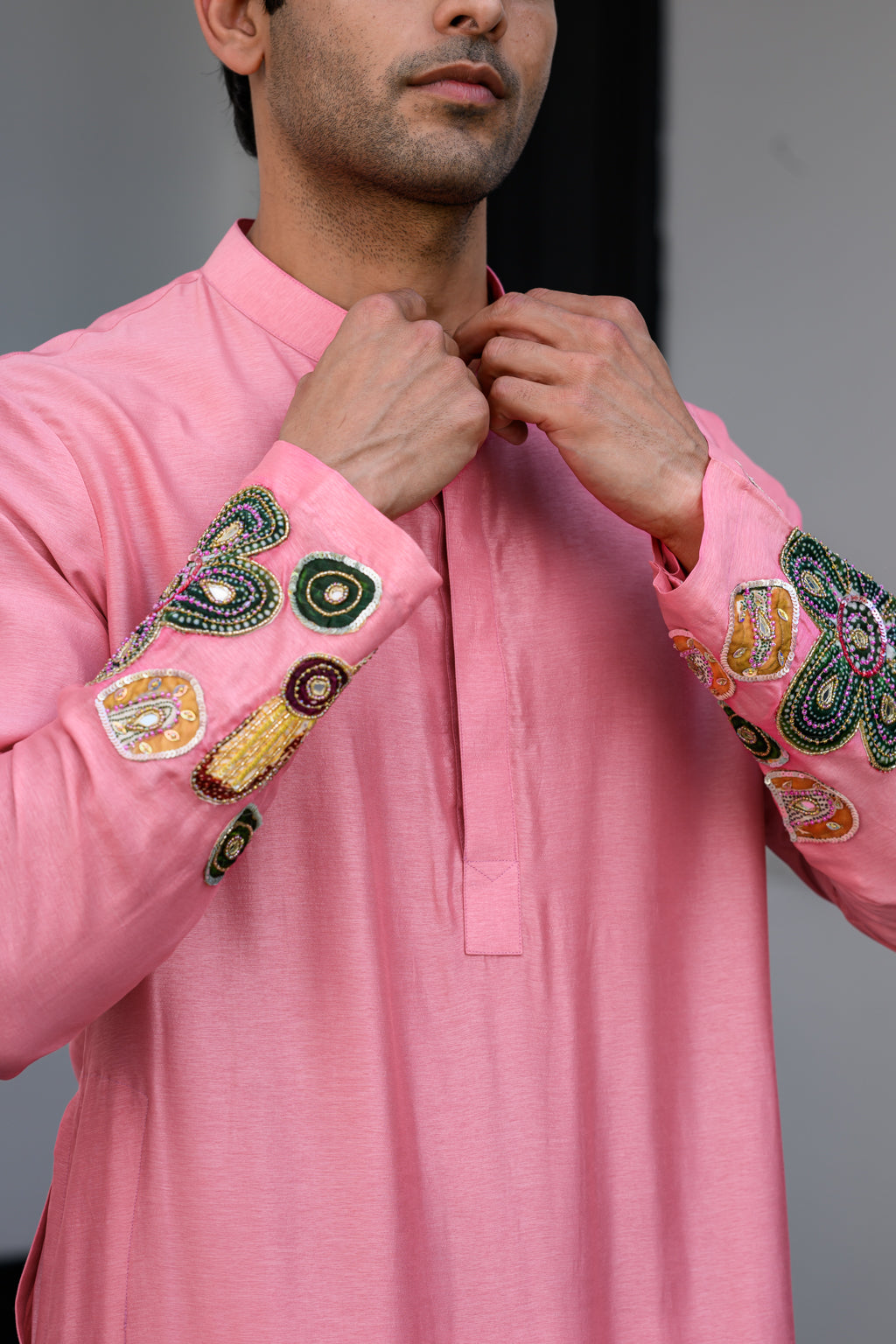 FLORA H APL KURTA SET
