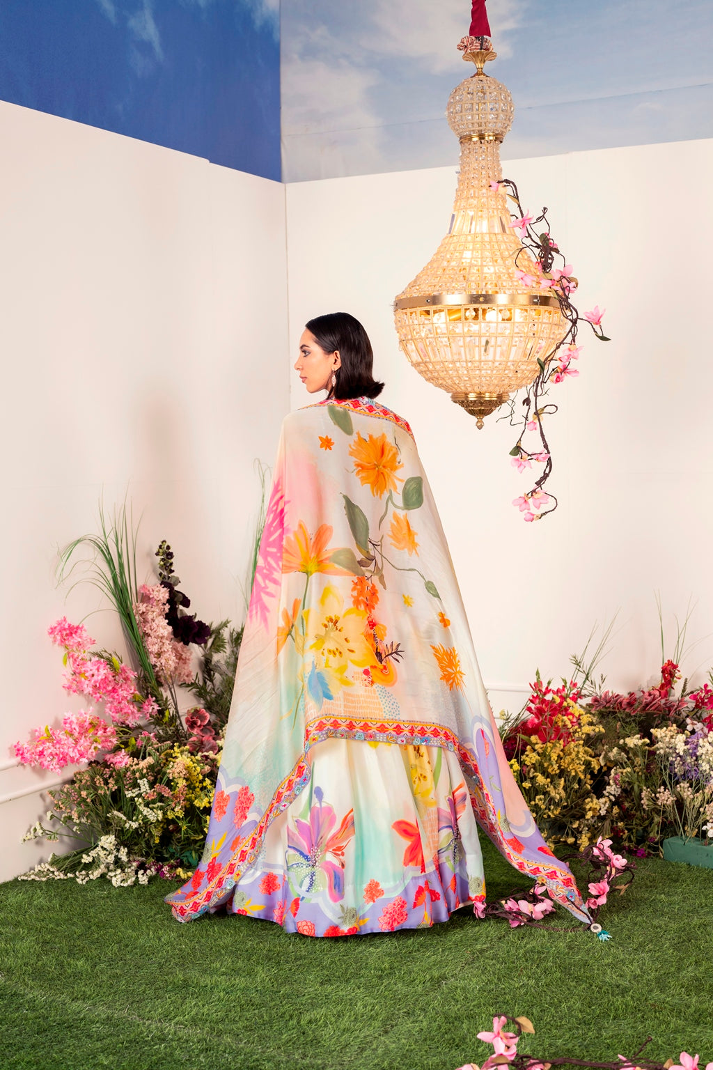 Our Vanilla Bloom Lehenga Set