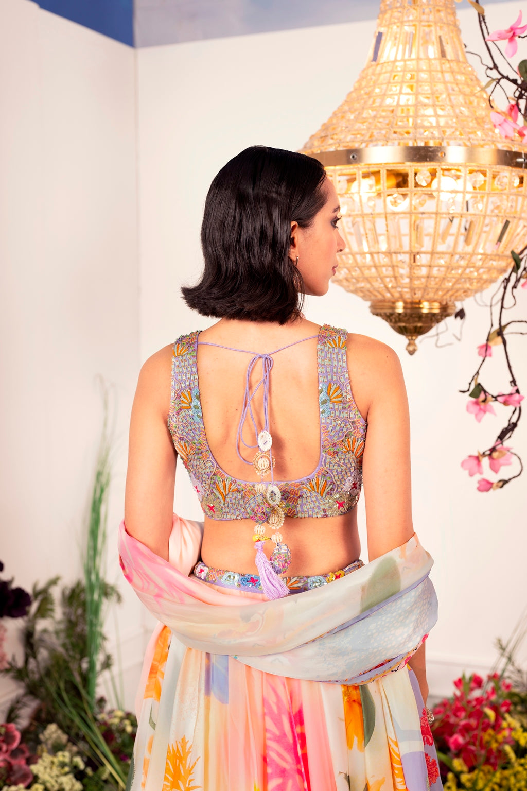 Our Vanilla Bloom Lehenga Set