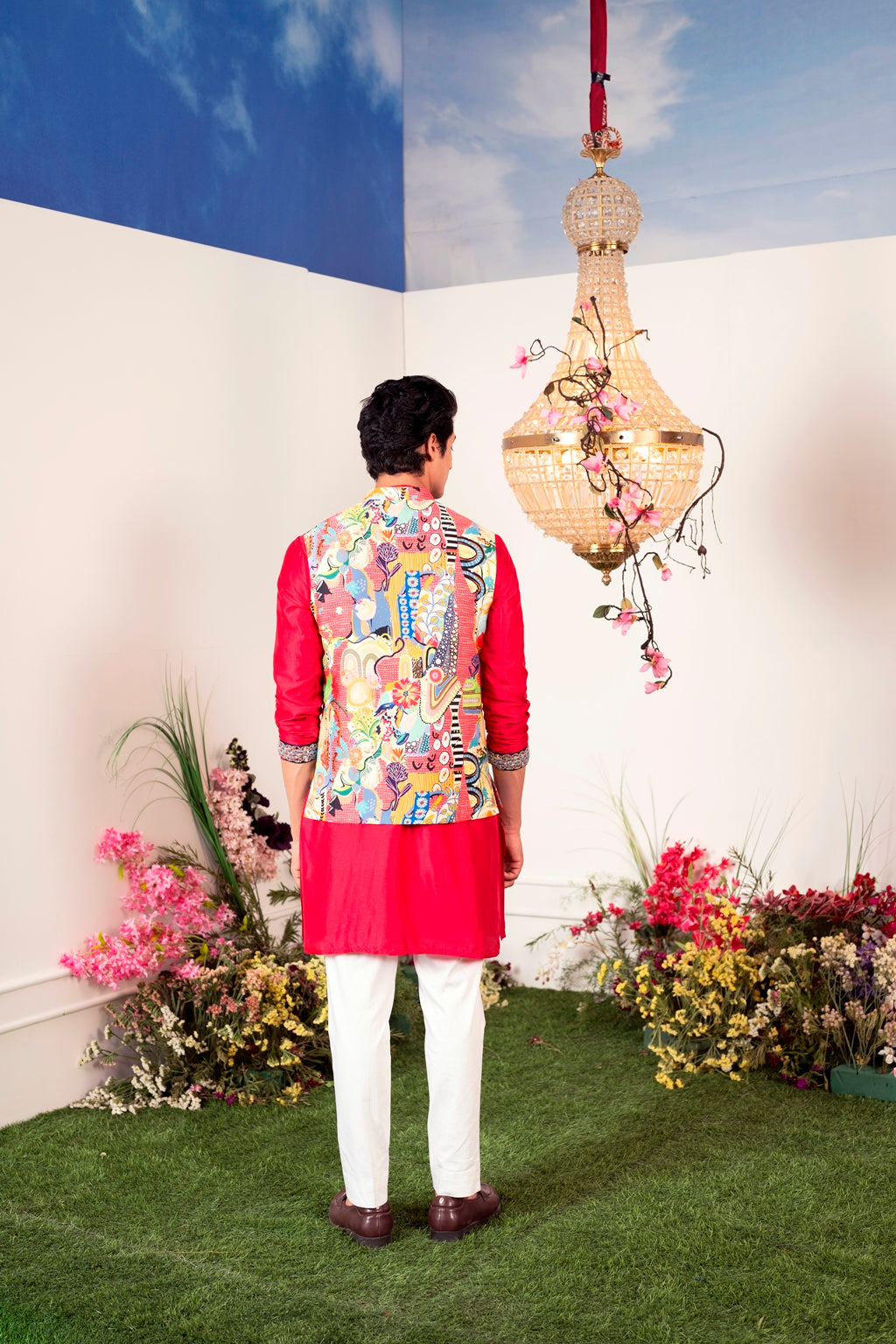 Our Frenzy Bundi Kurta Pant Set