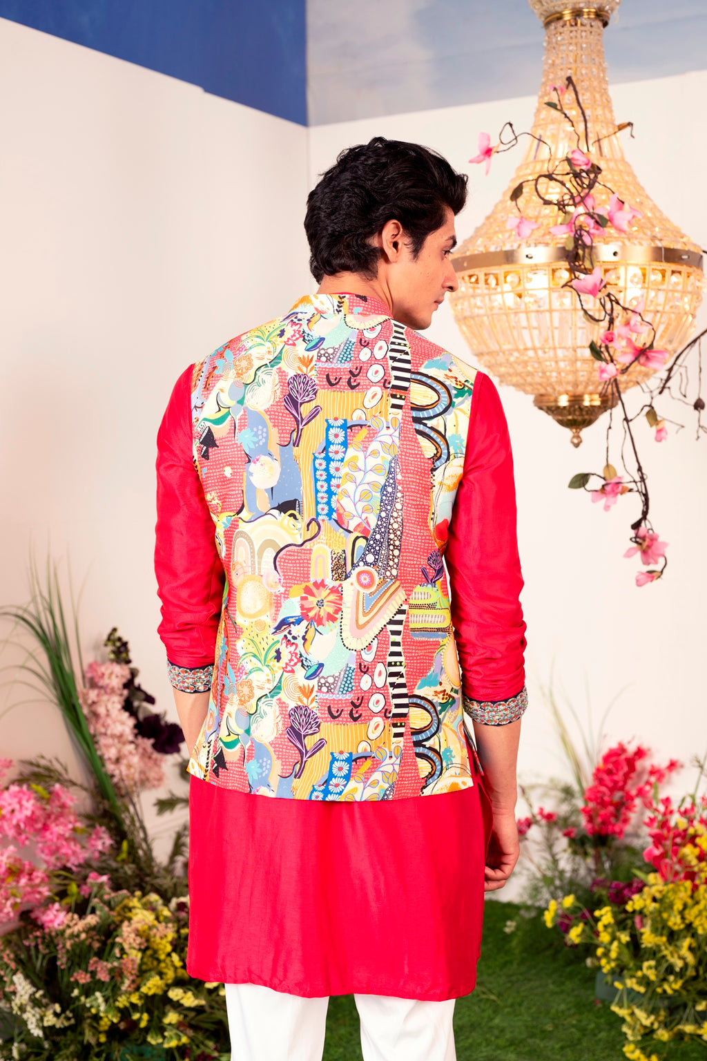 Our Frenzy Bundi Kurta Pant Set