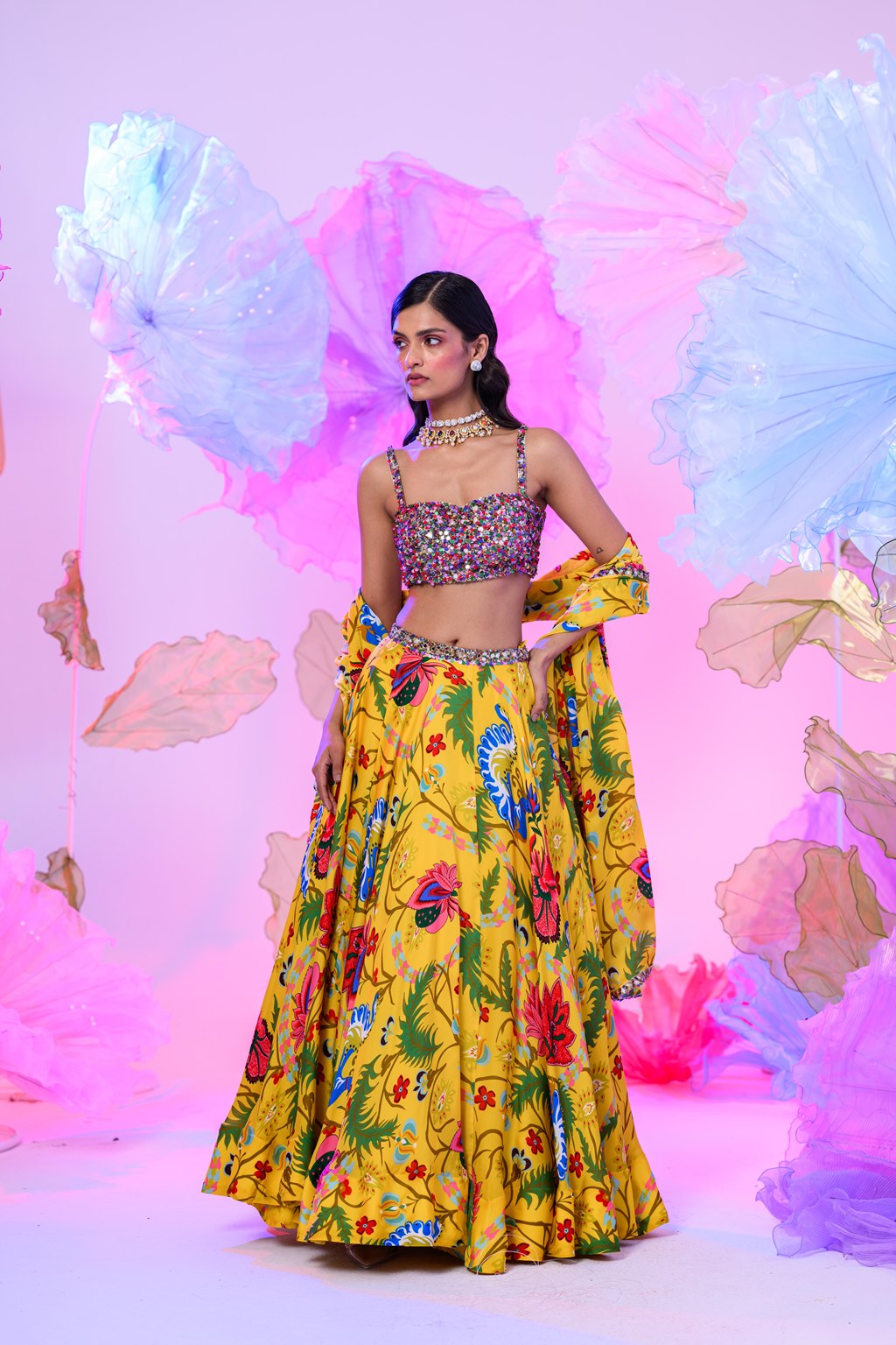 Tuscan Lehenga Set