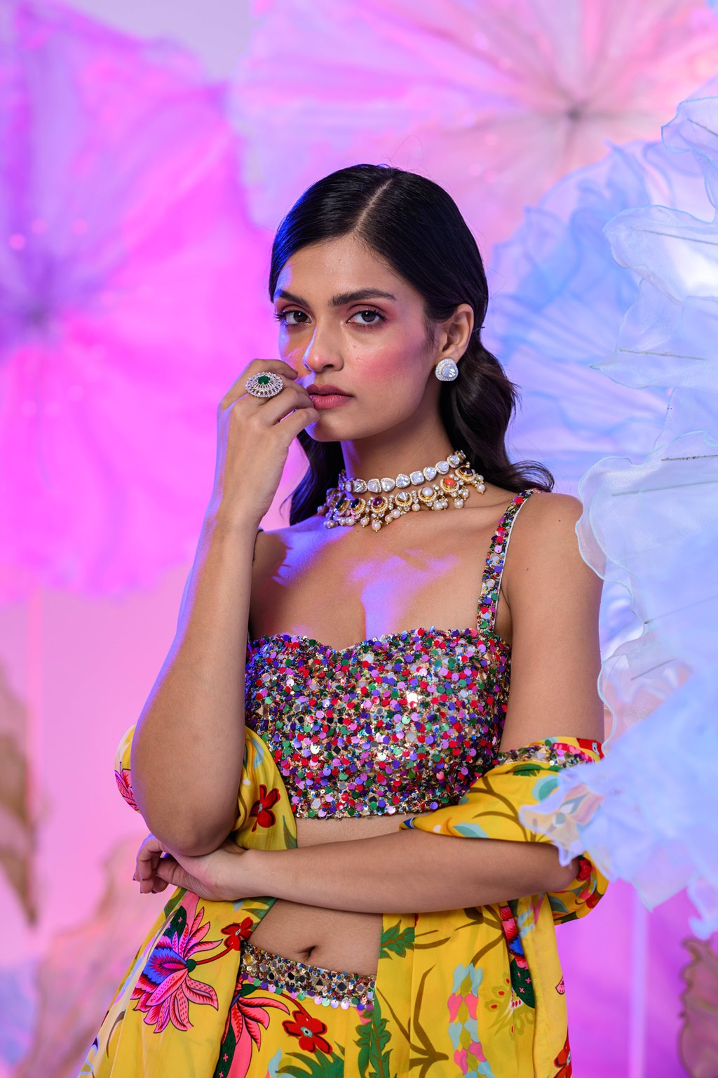 Tuscan Lehenga Set