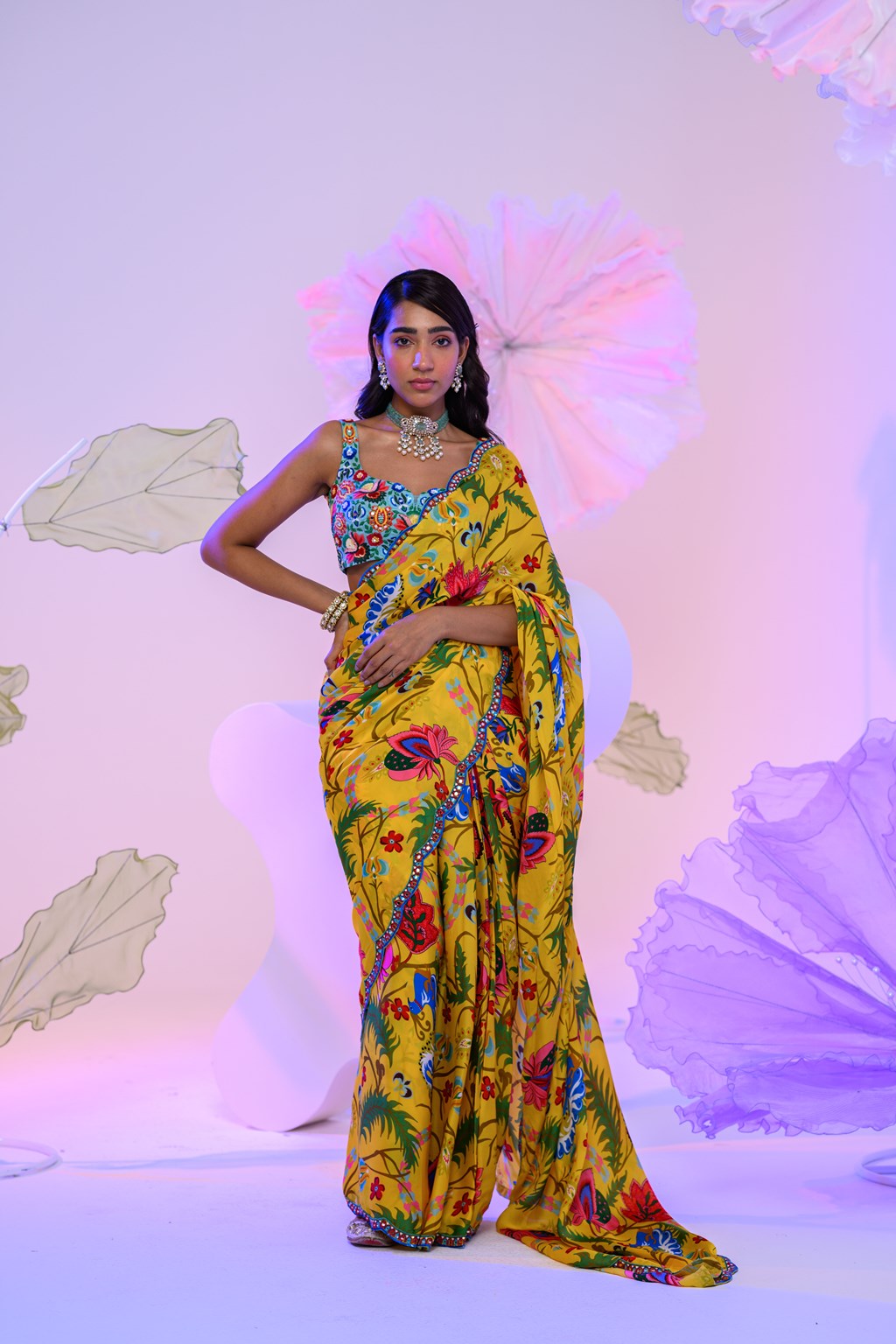 Tuscan Saree