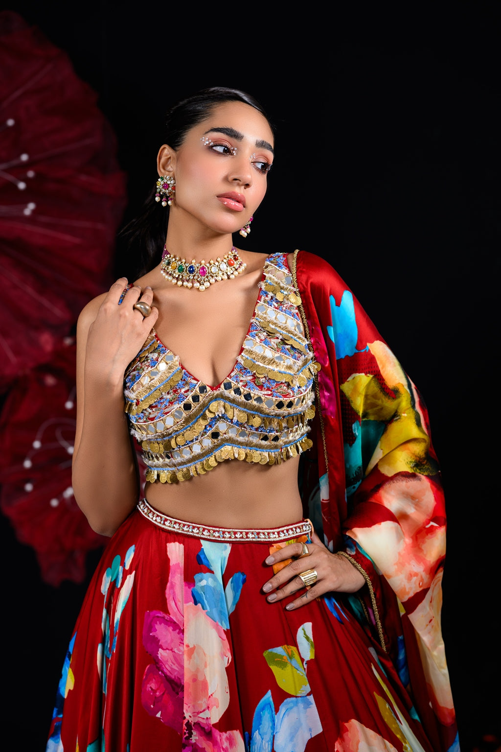 Our Peony Lehenga Set