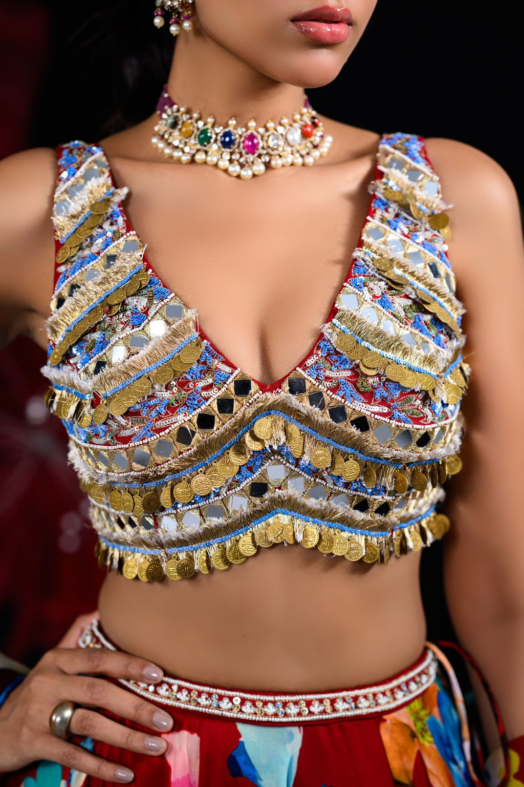 Our Peony Lehenga Set