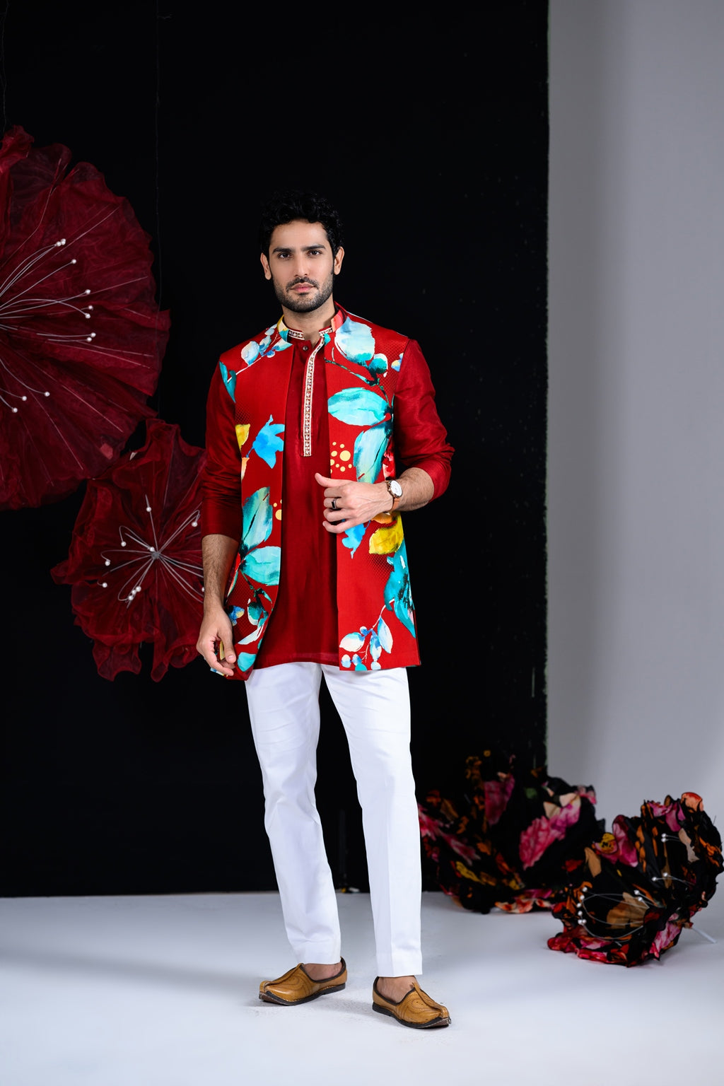 Our Peony Bundi with Kurta
