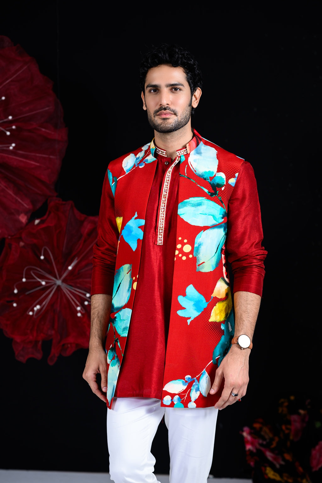 Our Peony Bundi with Kurta