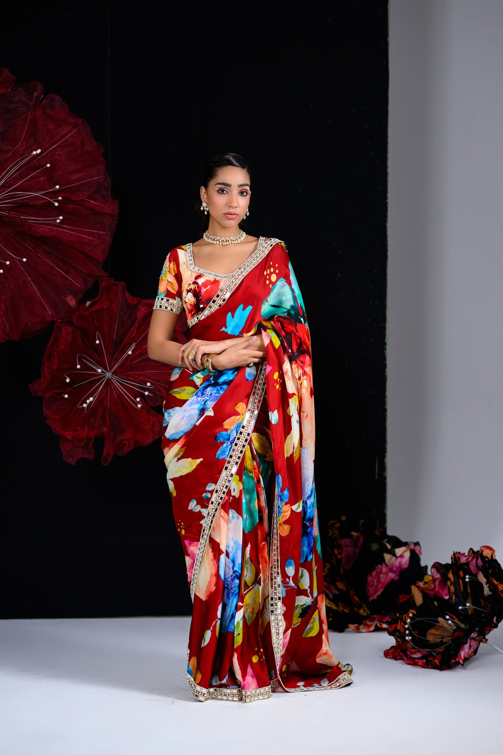 Our Peony Saree
