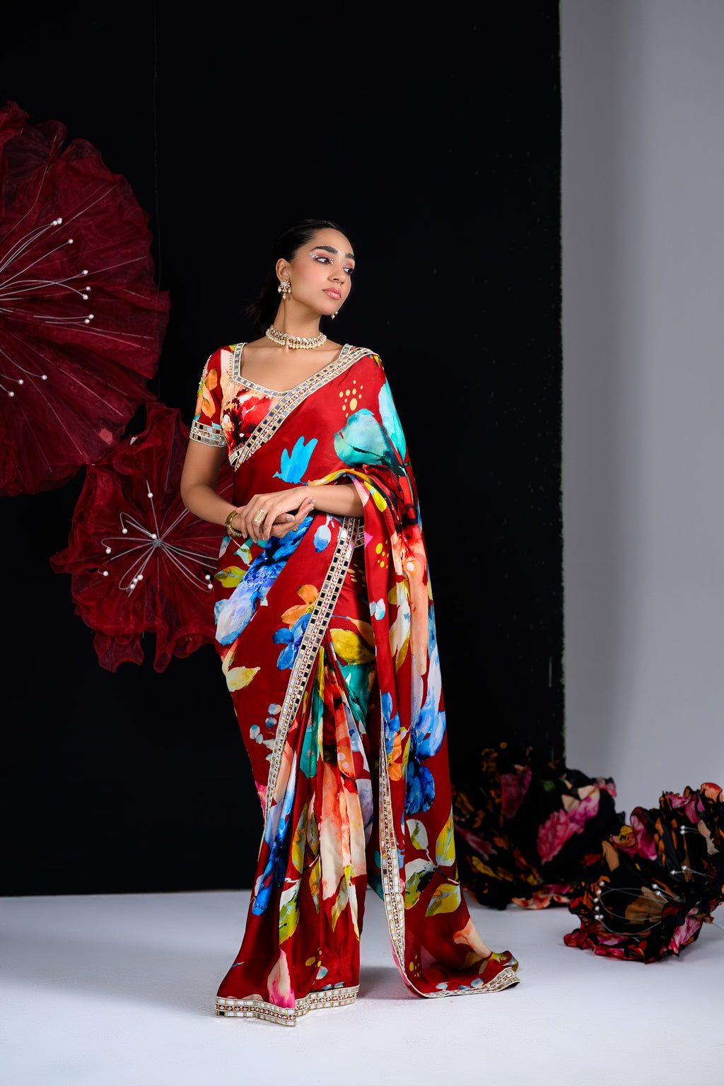 Our Peony Saree
