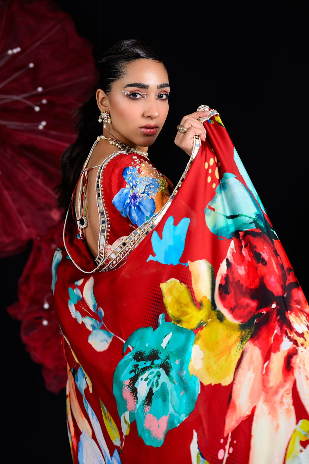 Our Peony Saree