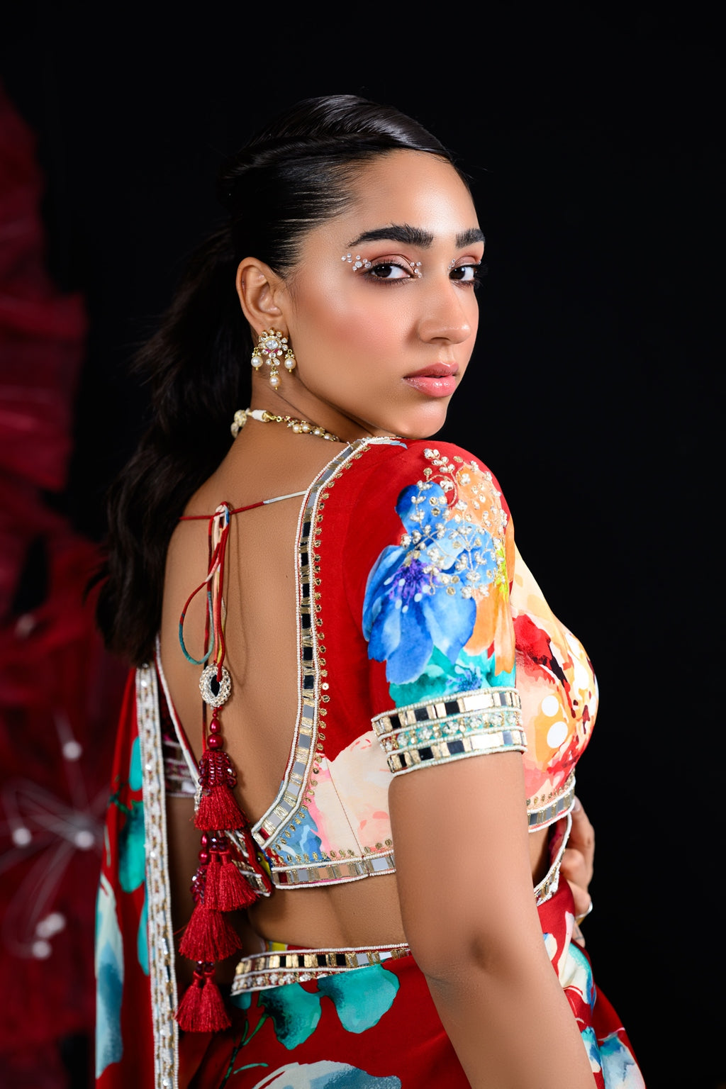 Our Peony Saree