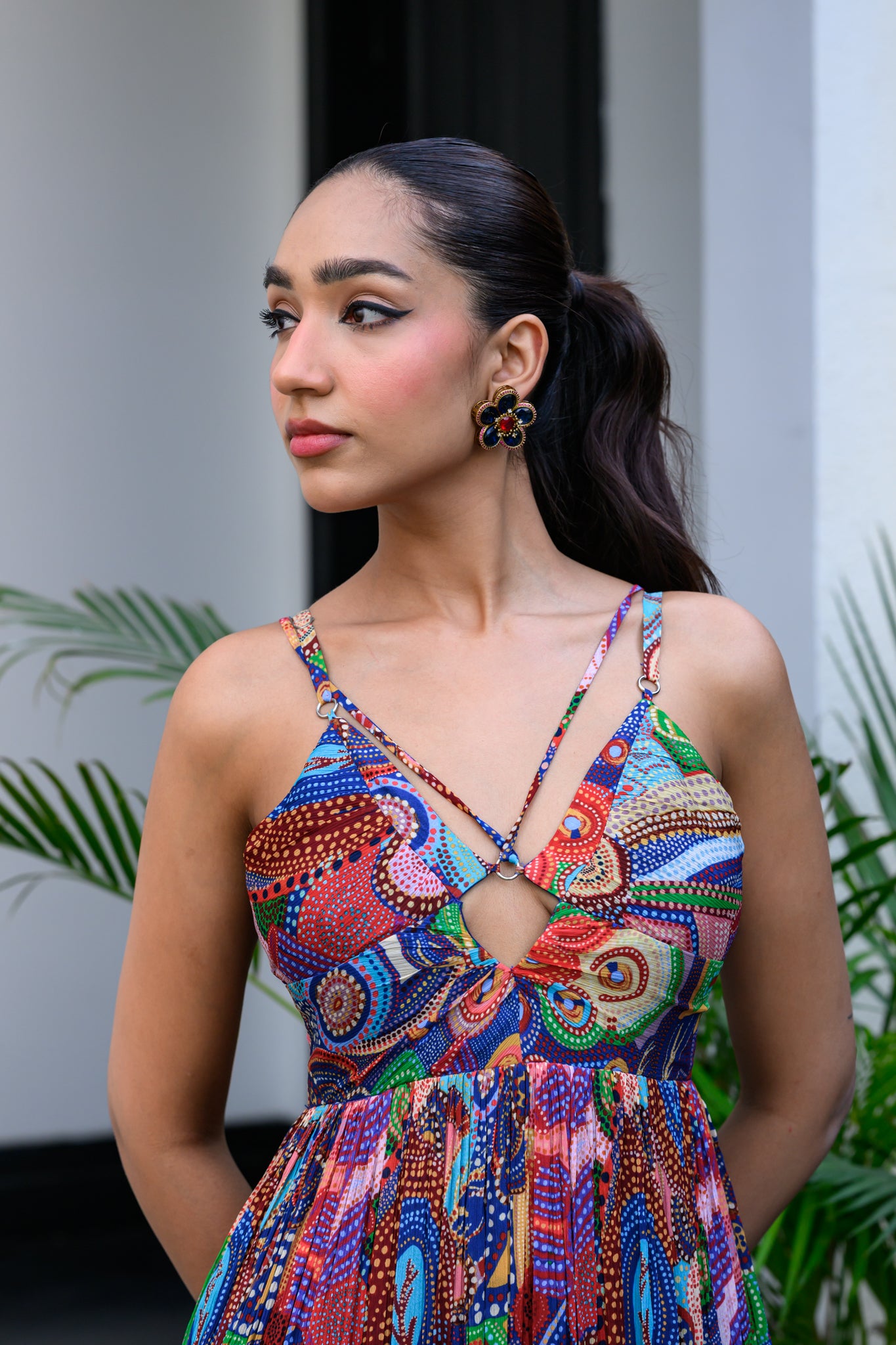 IRIS CUT OUT GOWN