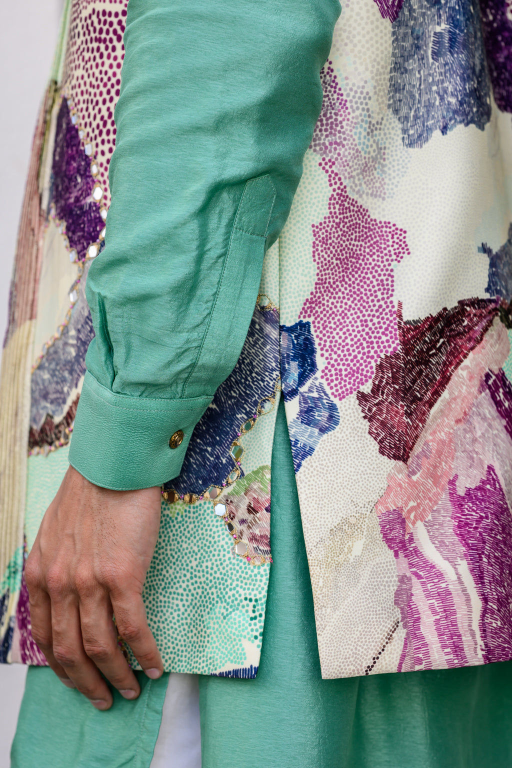 EDEN HIGHLIGHT HALF JACKET PANT SET