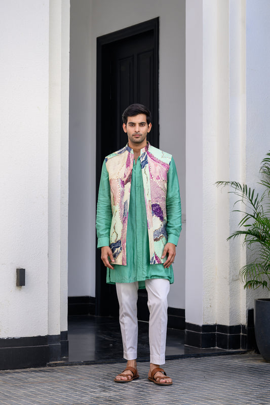 EDEN HIGHLIGHT HALF JACKET PANT SET