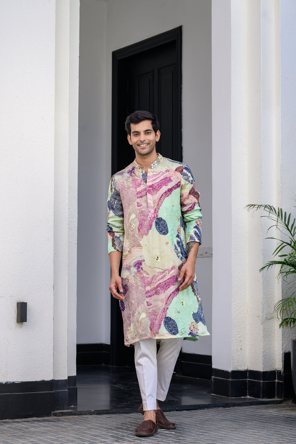 EDEN HIGHLIGHT KURTA PANT SET