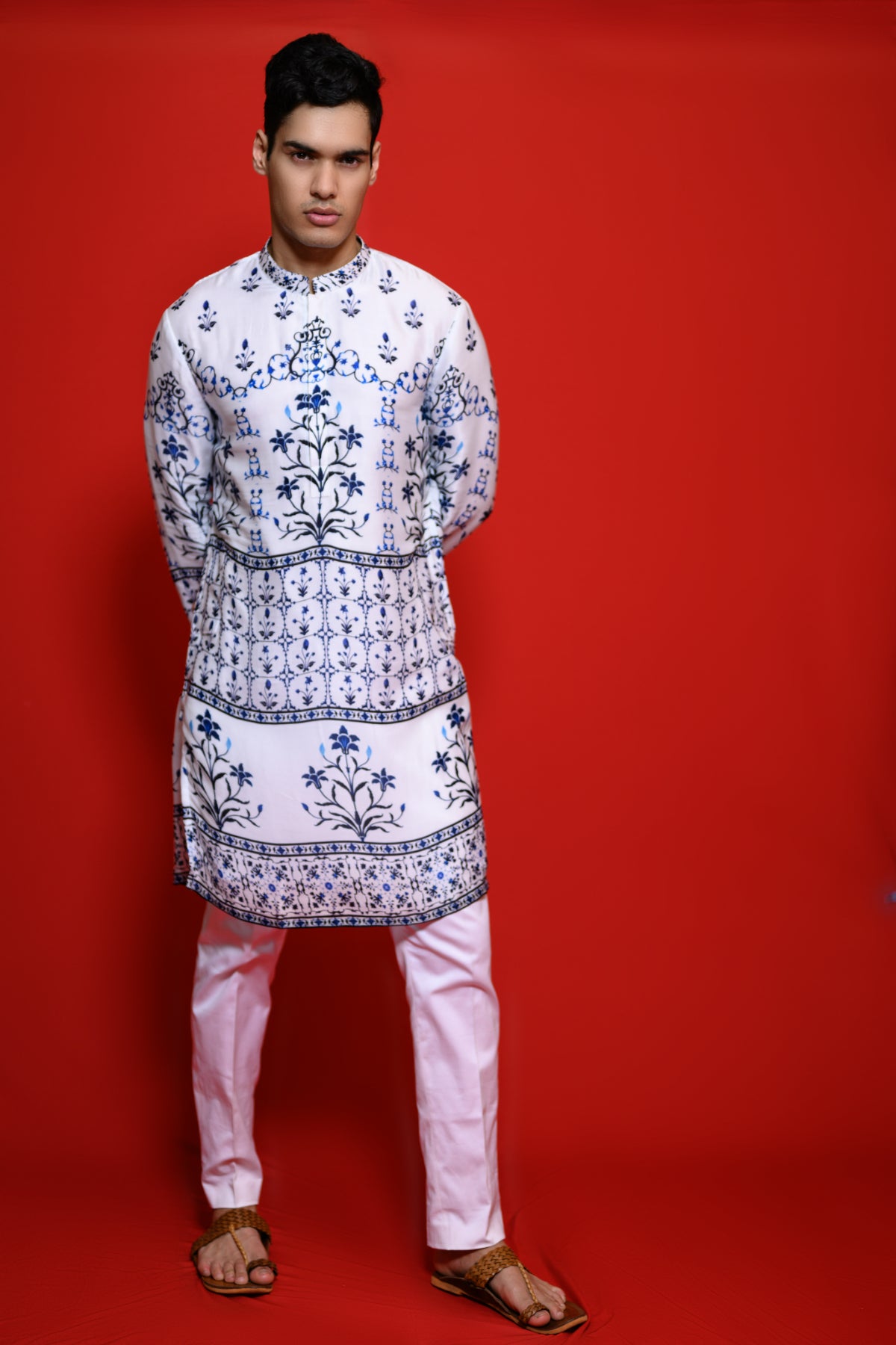 Moroccan Print Kurta | Kurta set