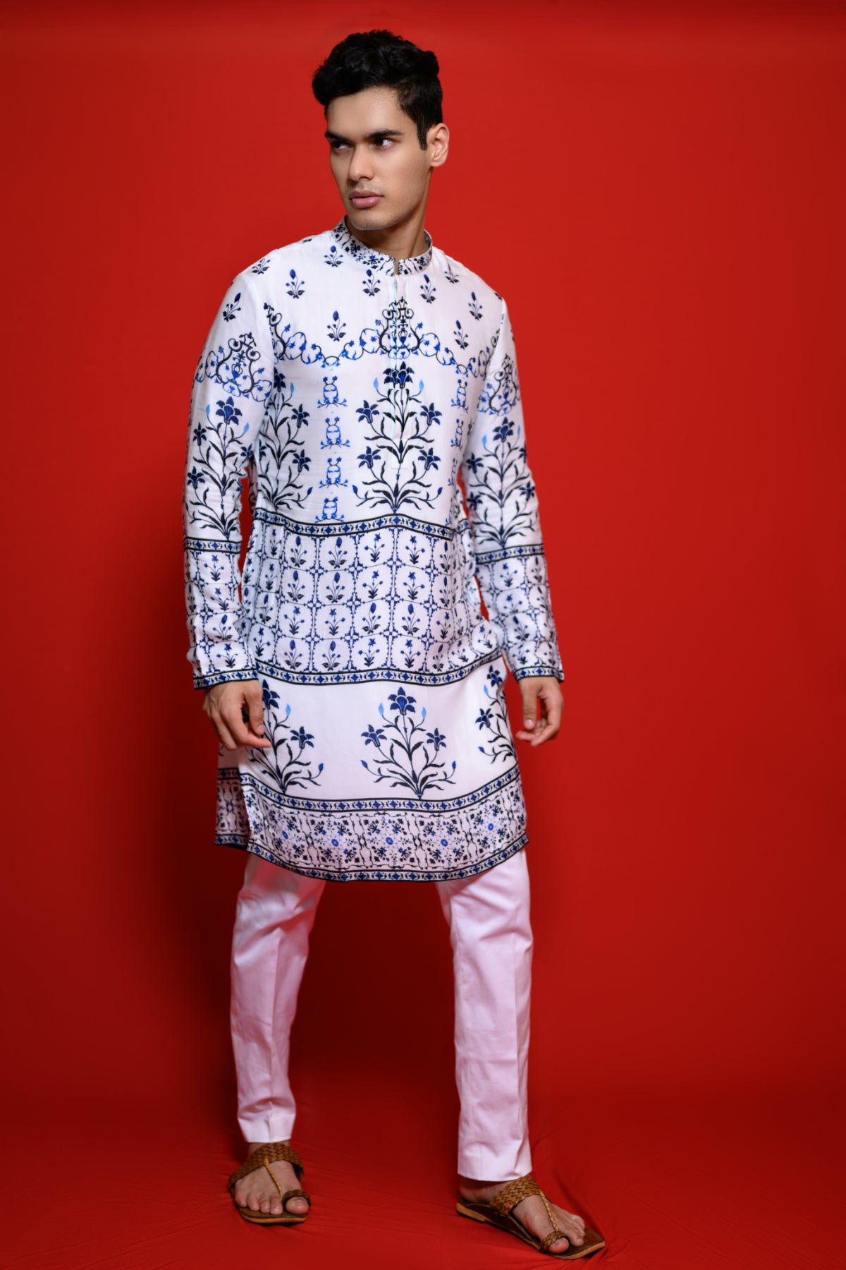 Moroccan Print Kurta | Kurta set