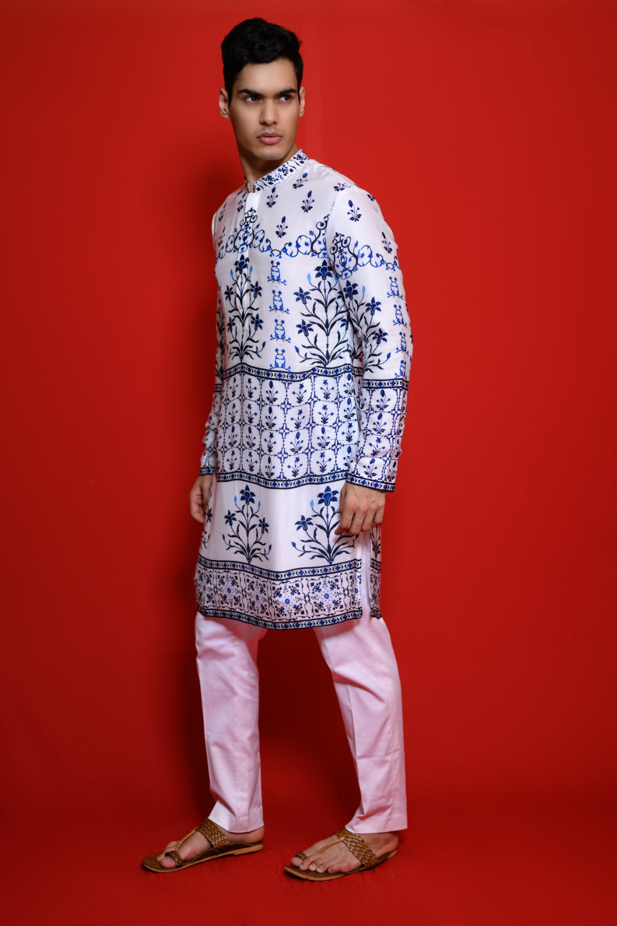 Moroccan Print Kurta | Kurta set