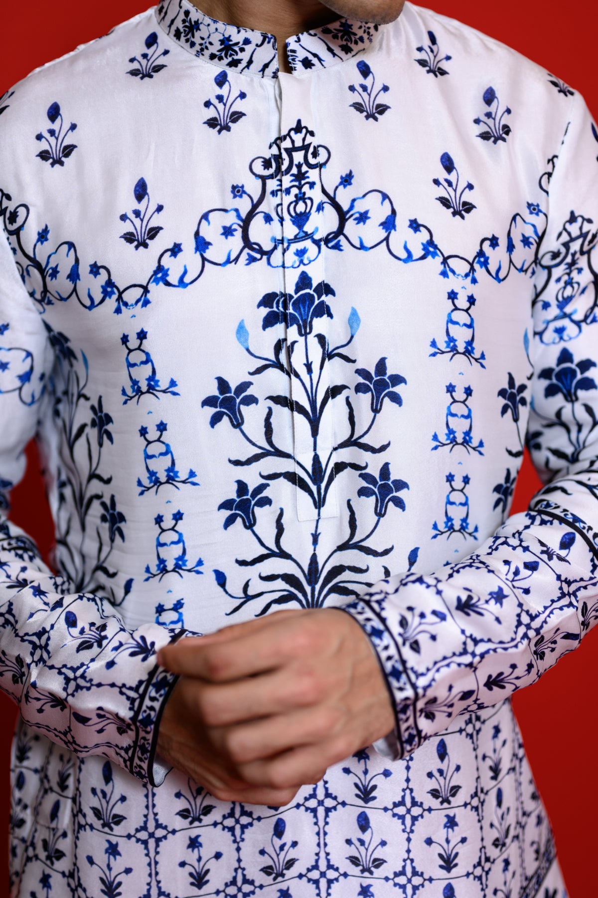 Moroccan Print Kurta | Kurta set