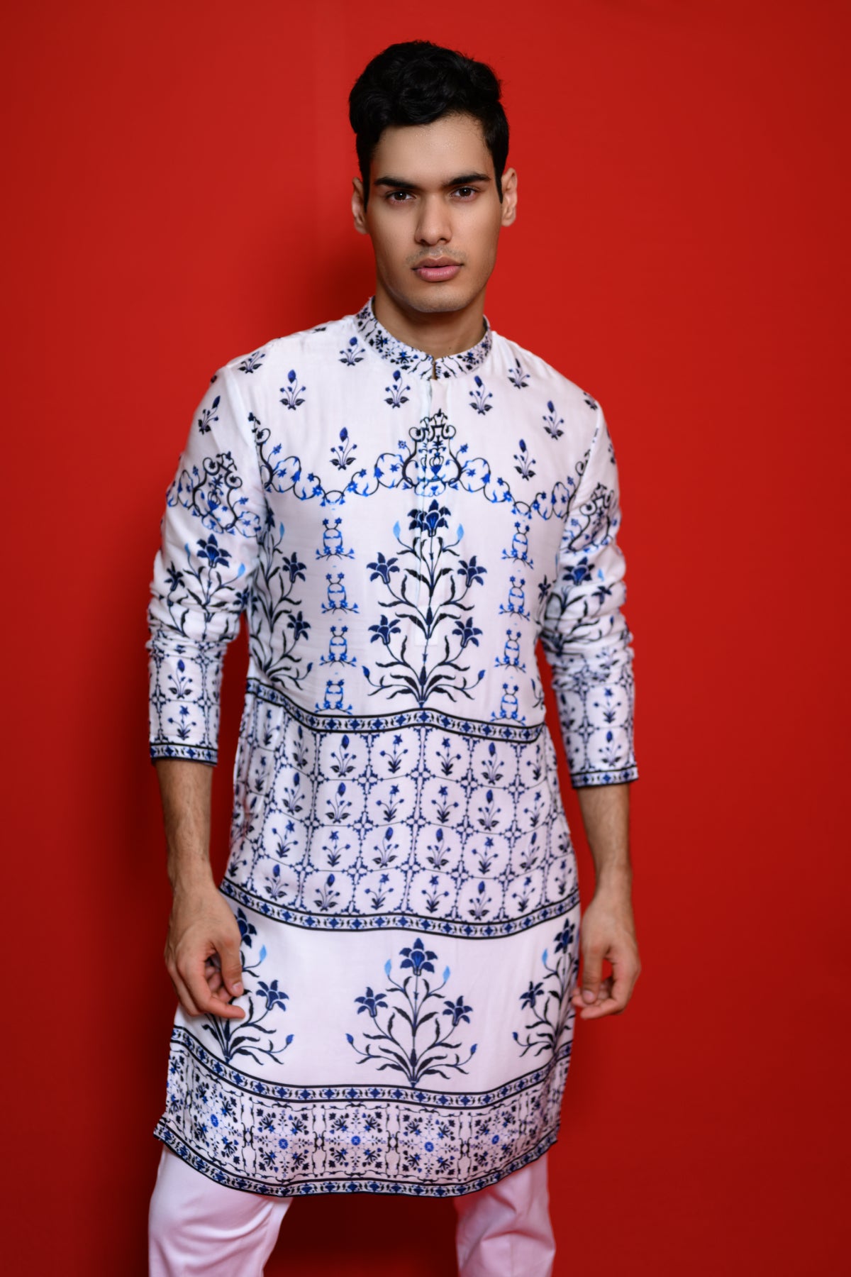 Moroccan Print Kurta | Kurta set