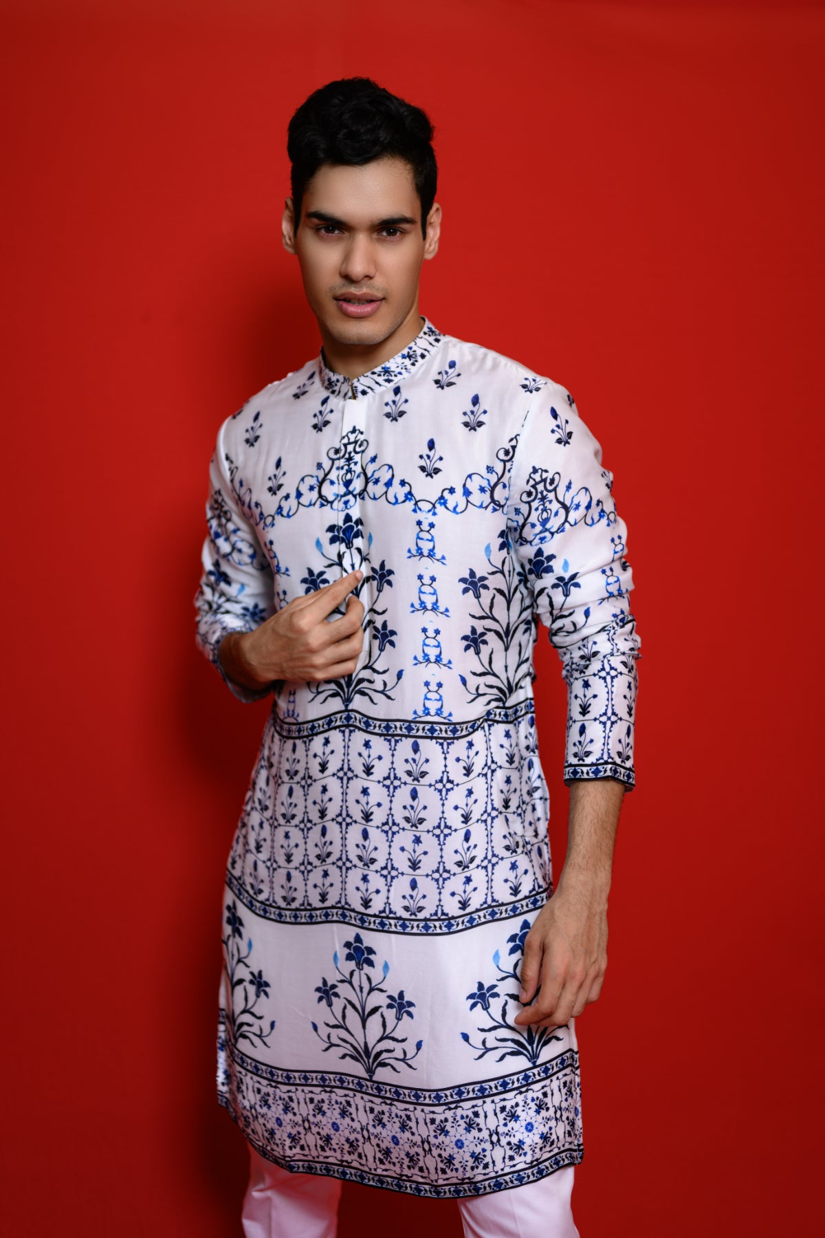 Moroccan Print Kurta | Kurta set
