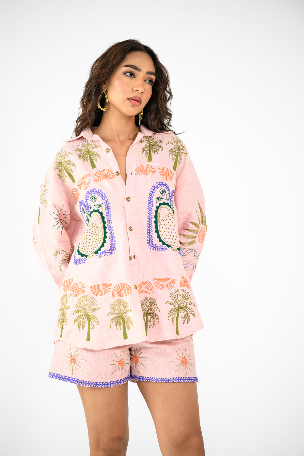 PINK TIGER SHIRT AND SHORT