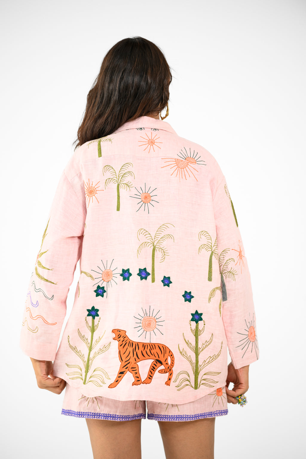 PINK TIGER SHIRT AND SHORT