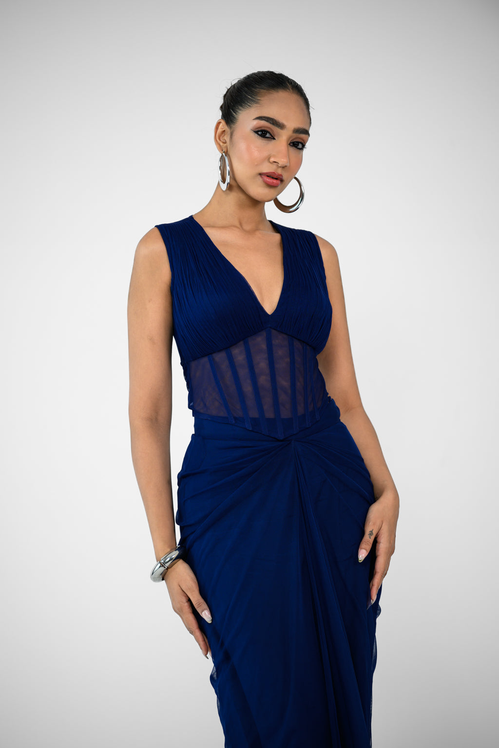 DIANA SKIRT AND DIANA CORSET TOP, GLOVES