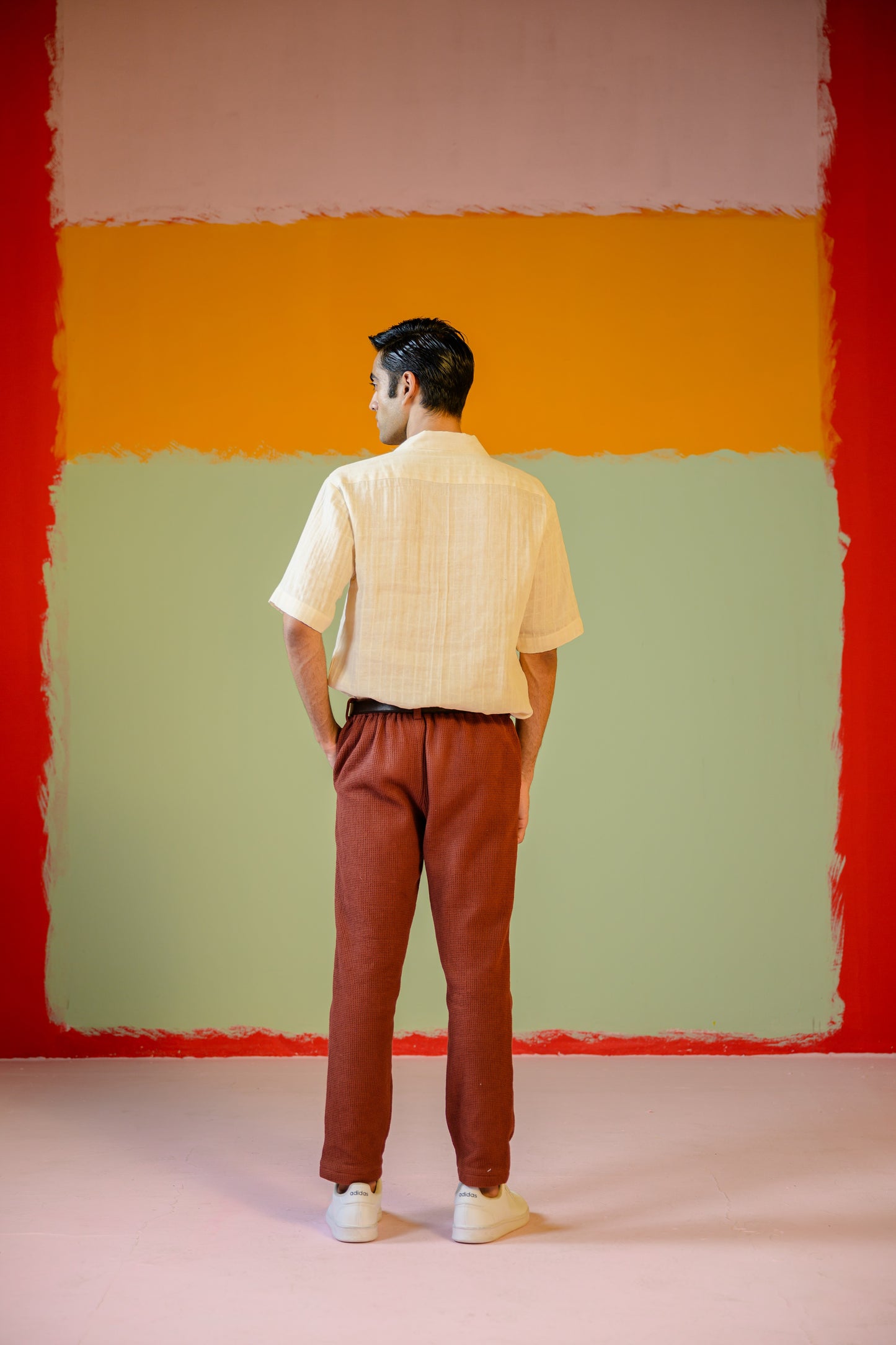 Rani Tshirt With Brown Pants Set