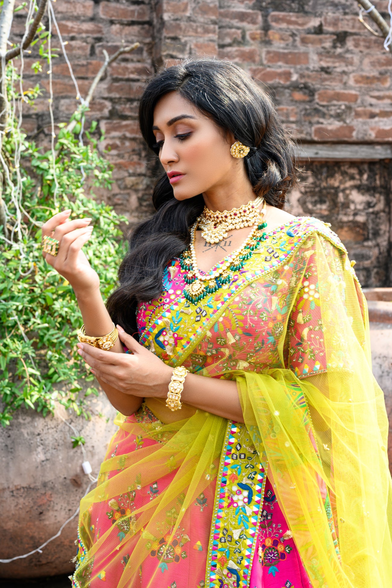 Pink Lehenga