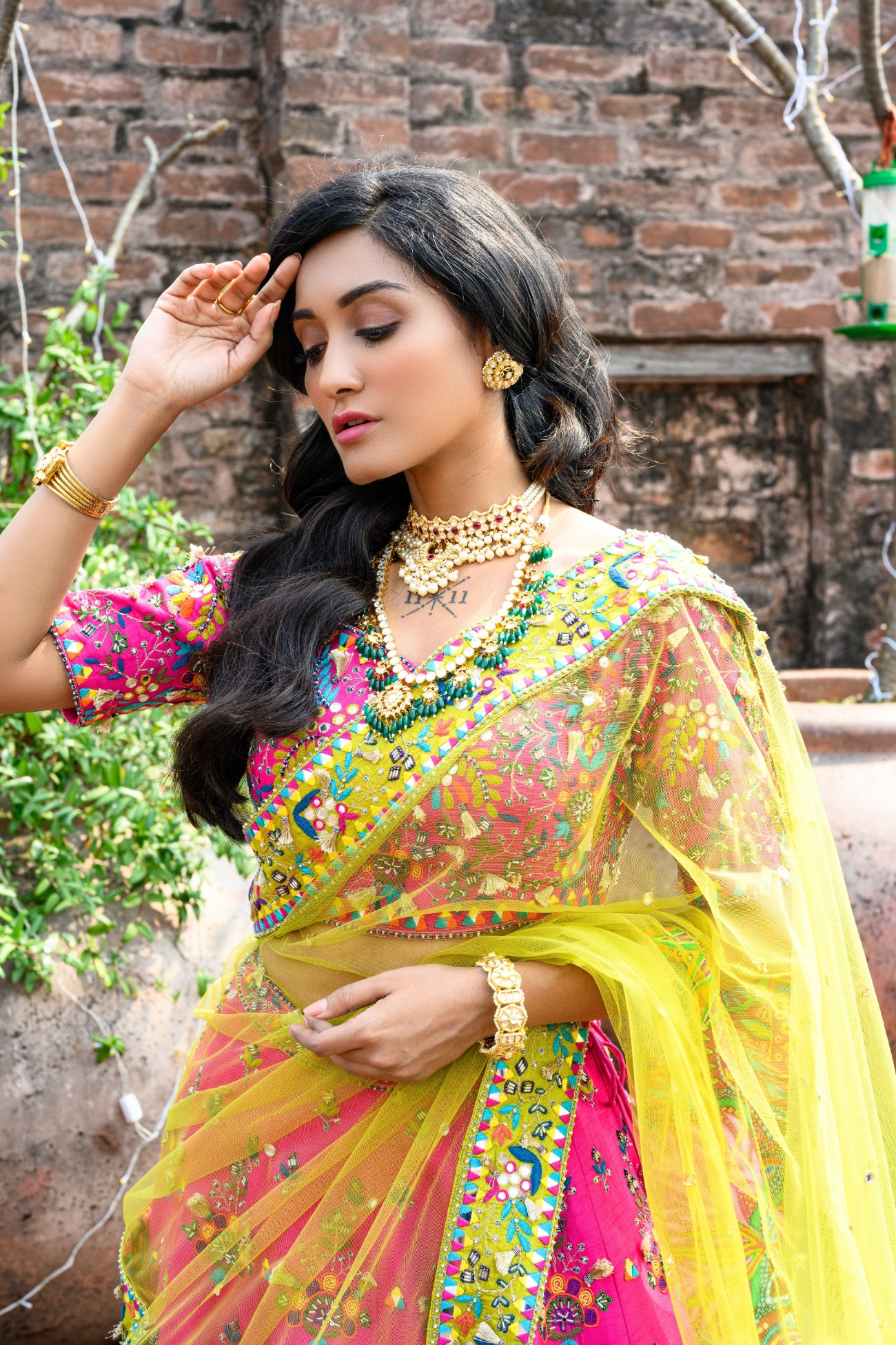 Pink Lehenga