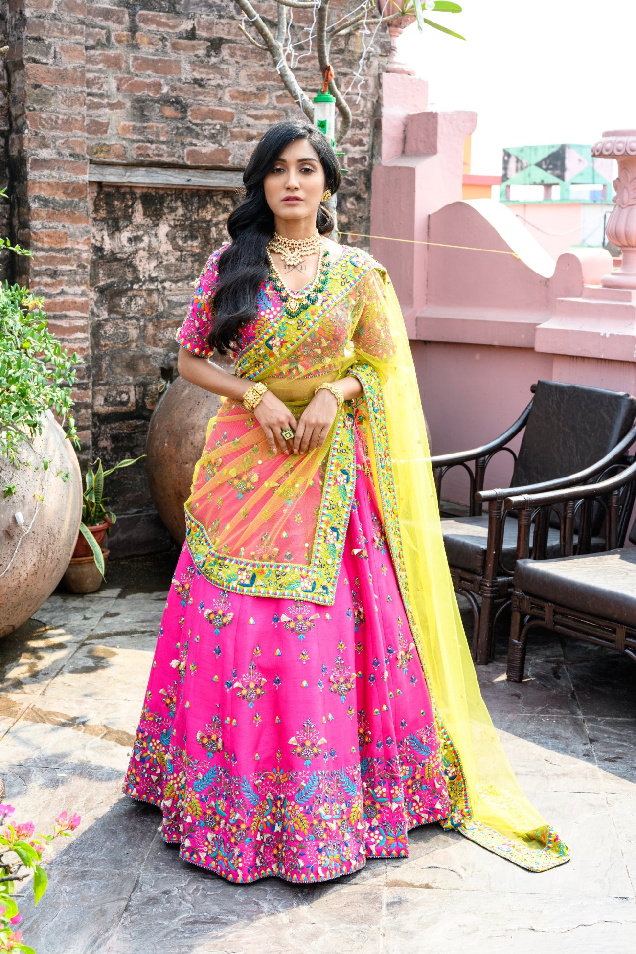 Pink Lehenga