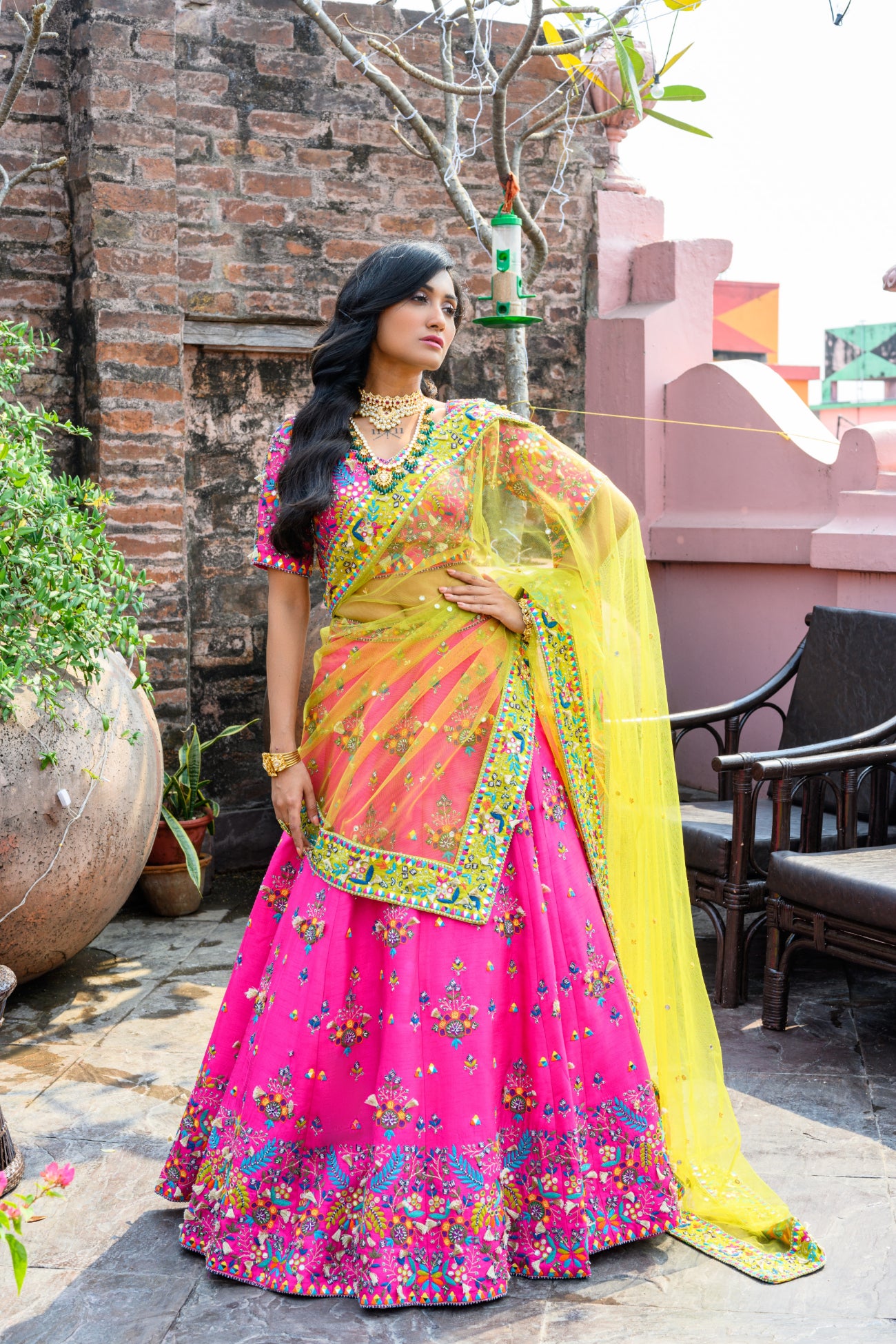 Pink Lehenga