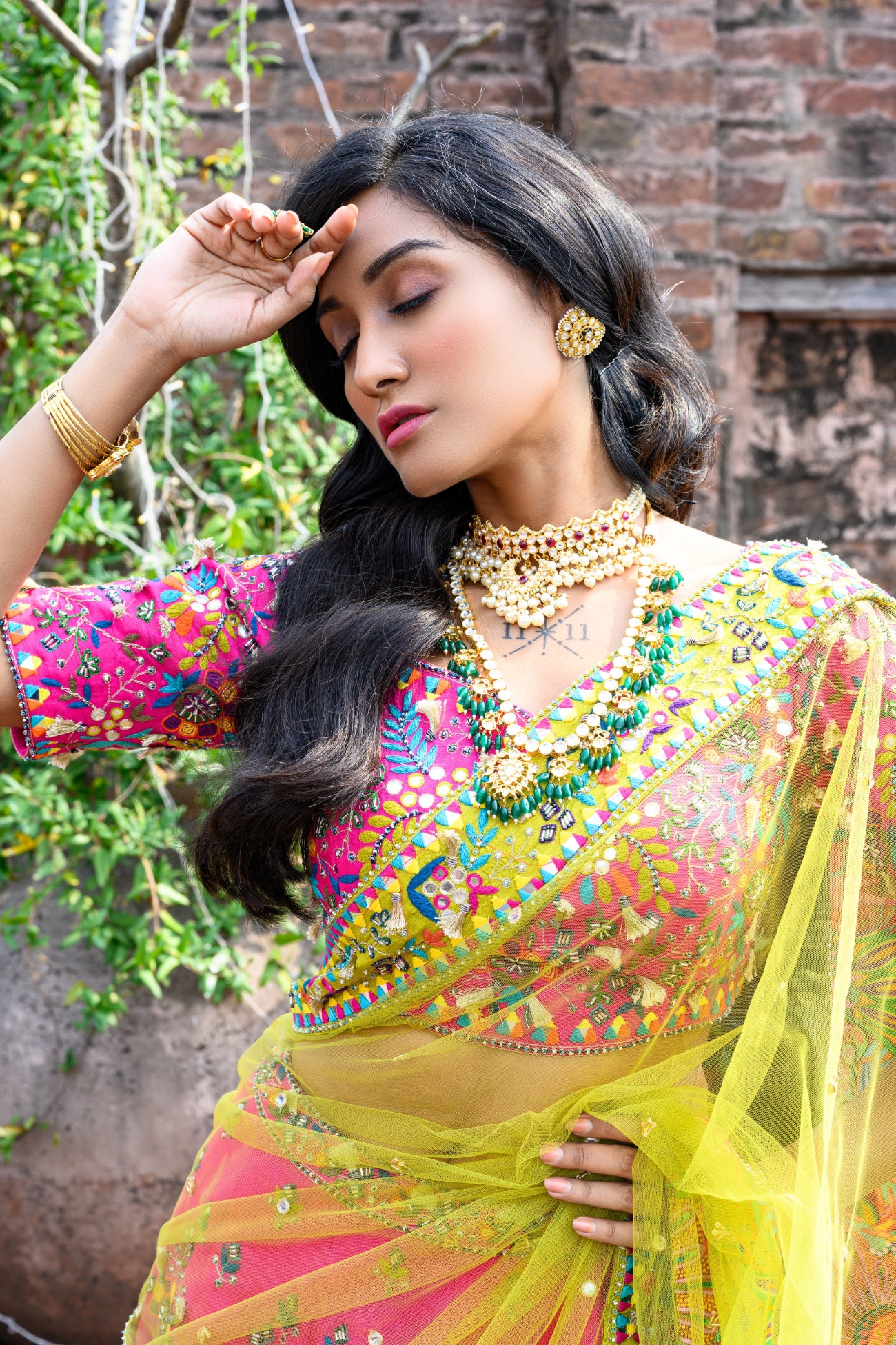 Pink Lehenga