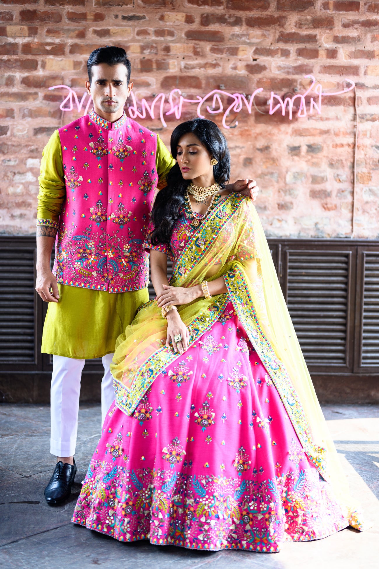 Pink Lehenga