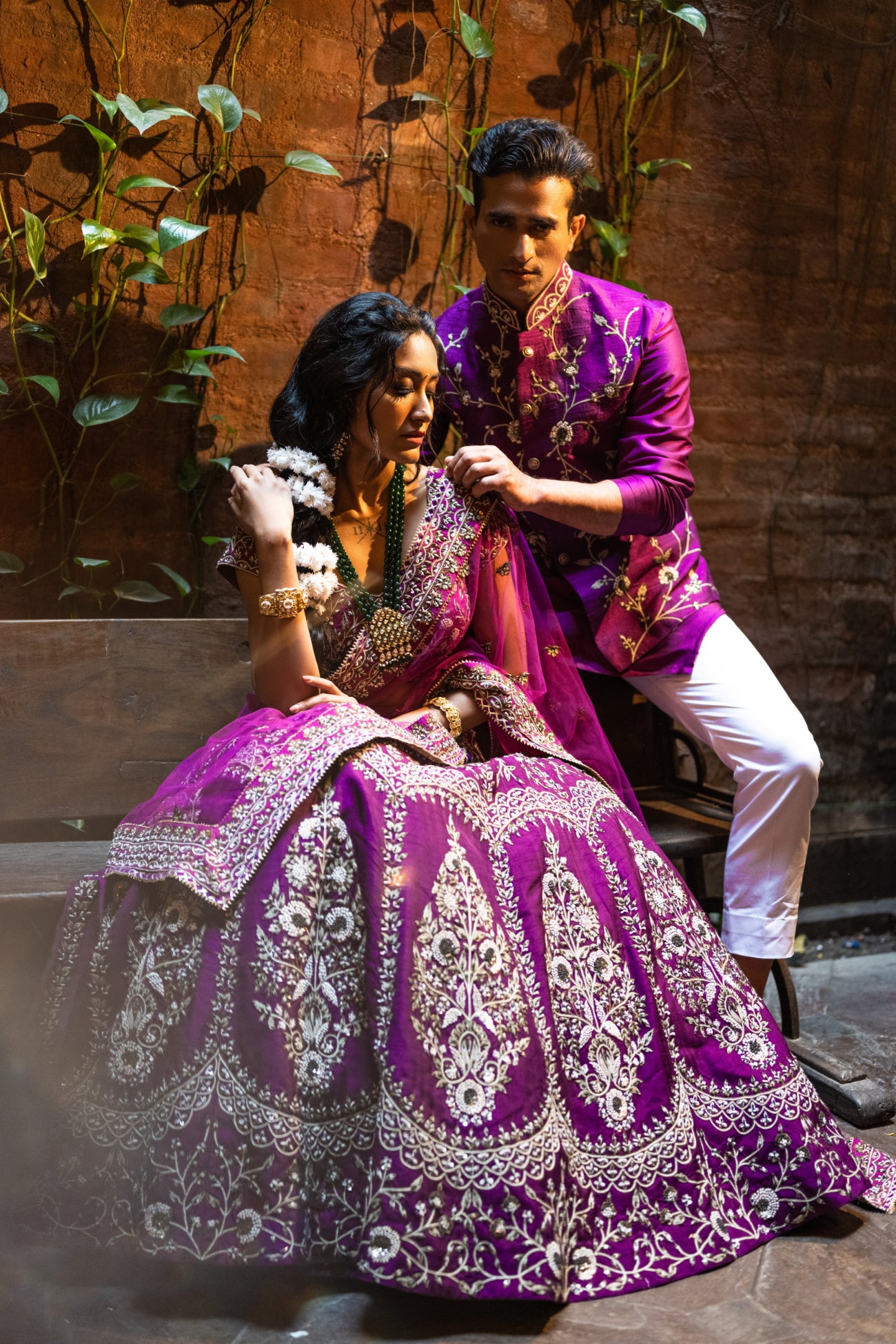Purple Lehenga