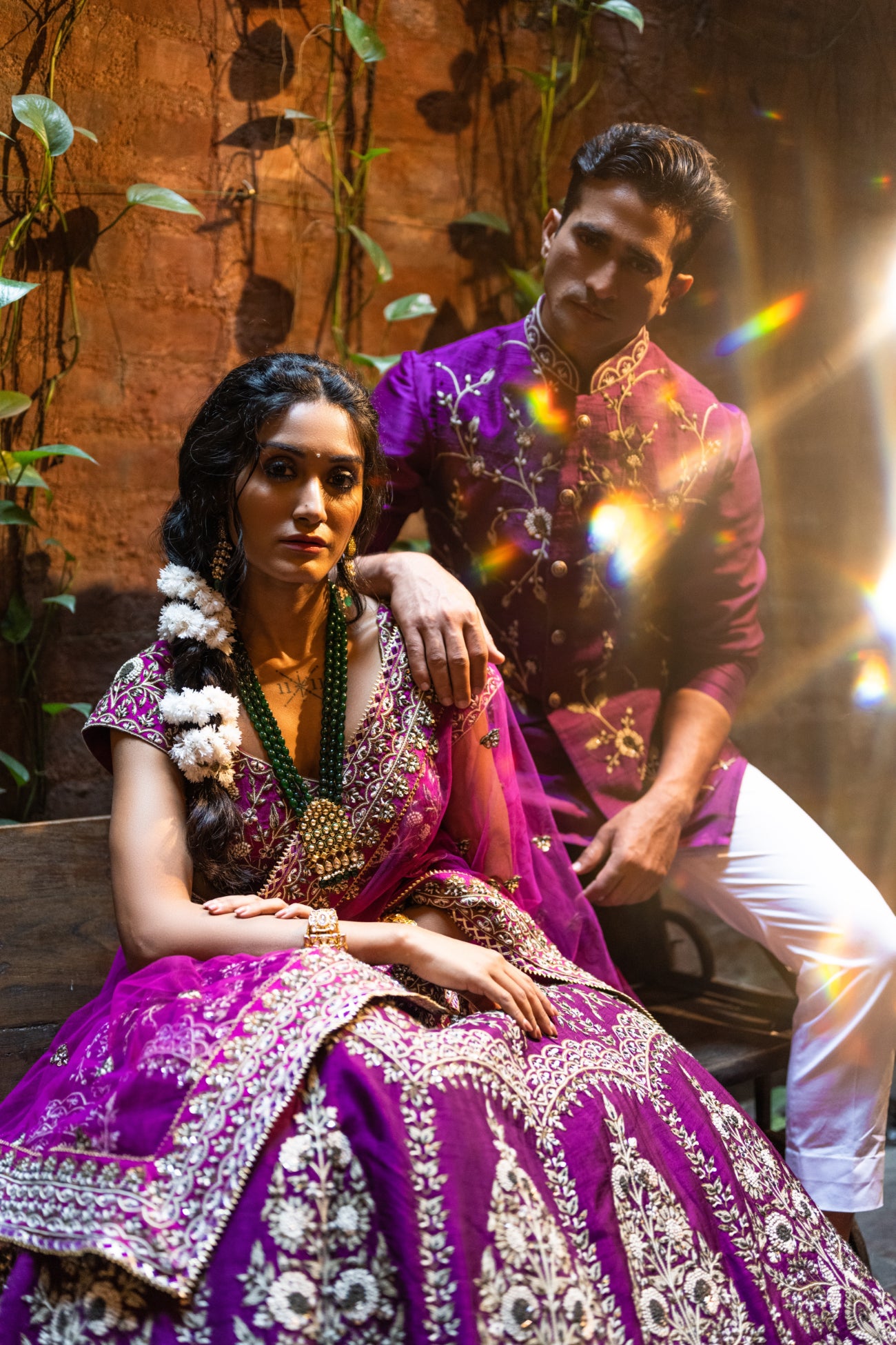 Purple Lehenga