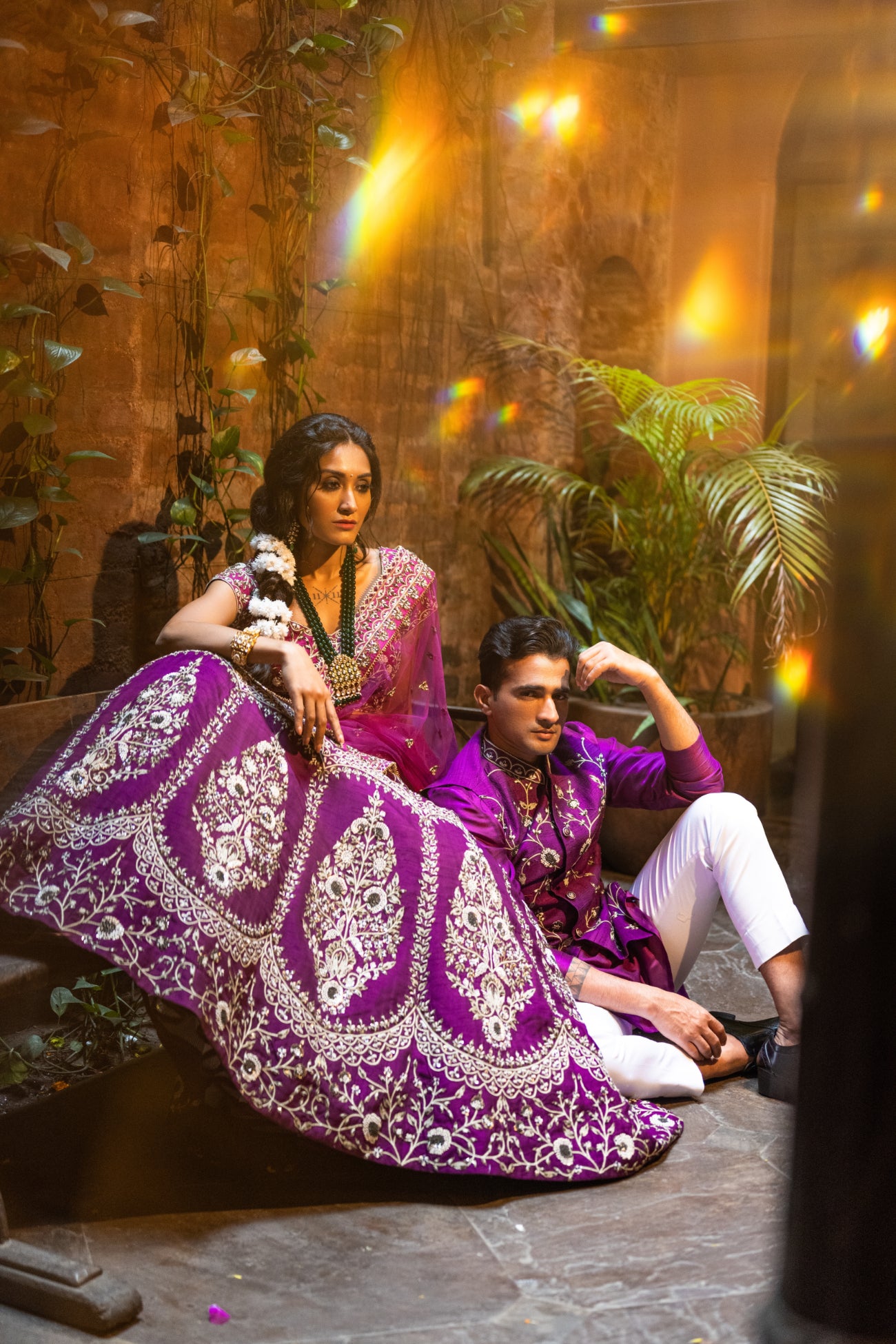 Purple Lehenga