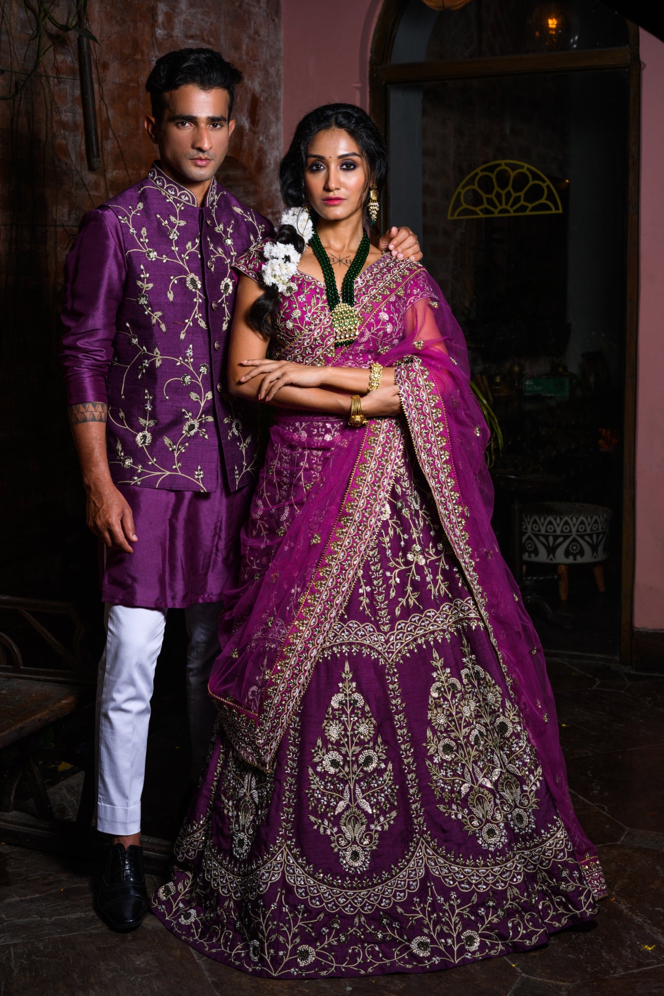 Purple Lehenga