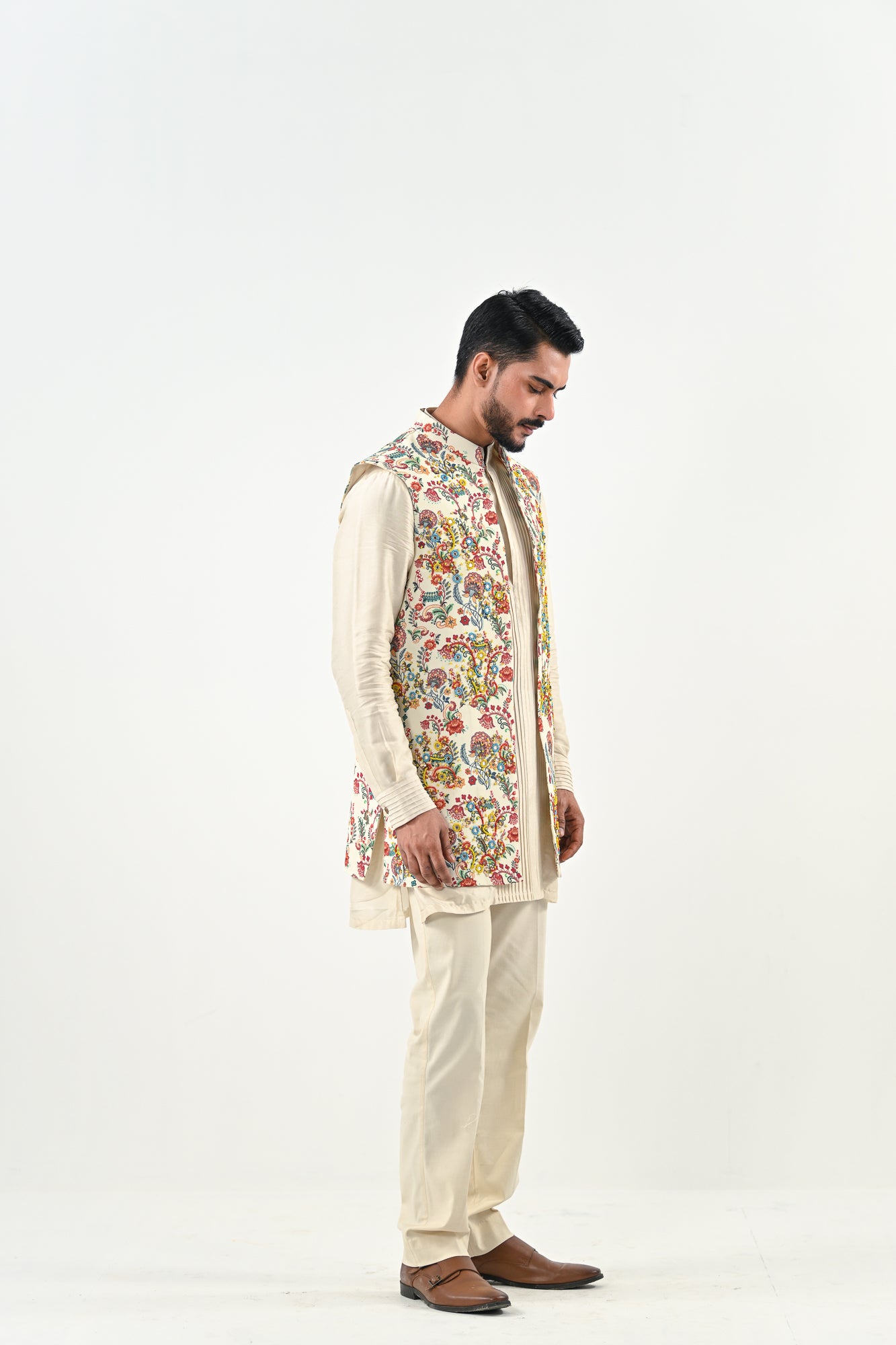 IB HIGHLIGHTED HALF JACKET SET