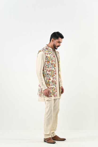 IB HIGHLIGHTED HALF JACKET SET