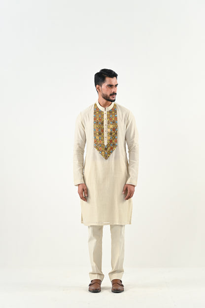IB EMBROIDERED KURTA SET