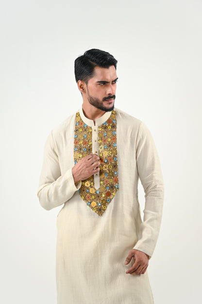 IB EMBROIDERED KURTA SET
